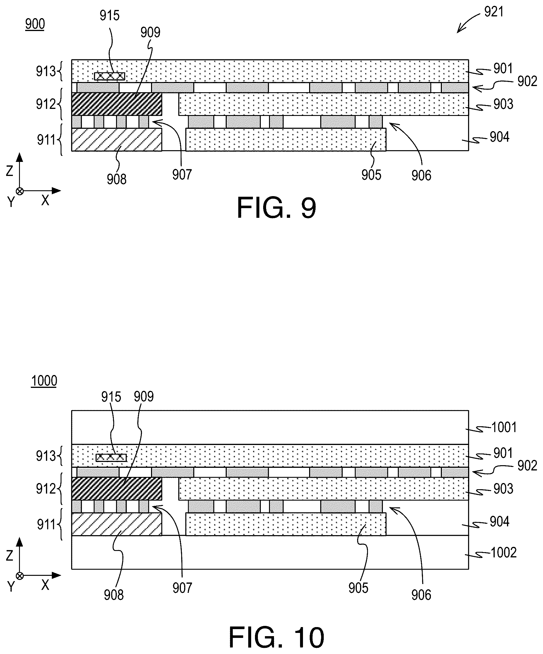Patent US12327775 Figure 6 – Thermal performance in hybrid bonded 3D die stacks