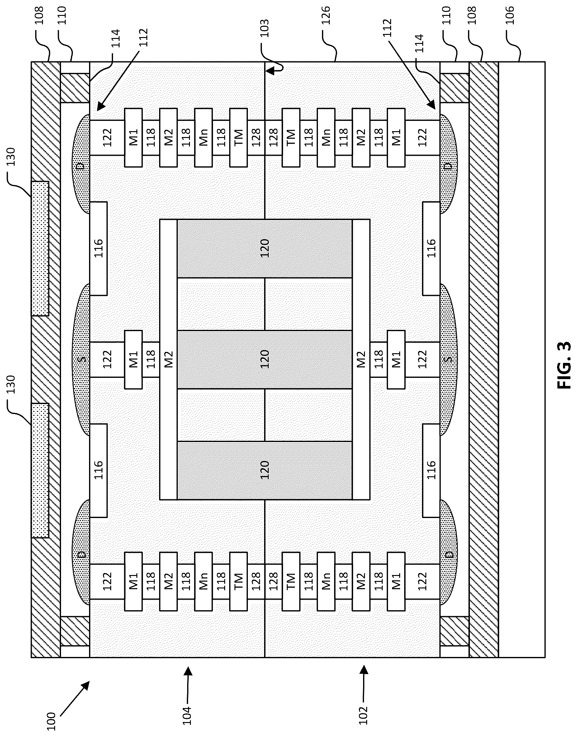 Patent US12327776 Figure 3 – Heat sink for face bonded semiconductor device