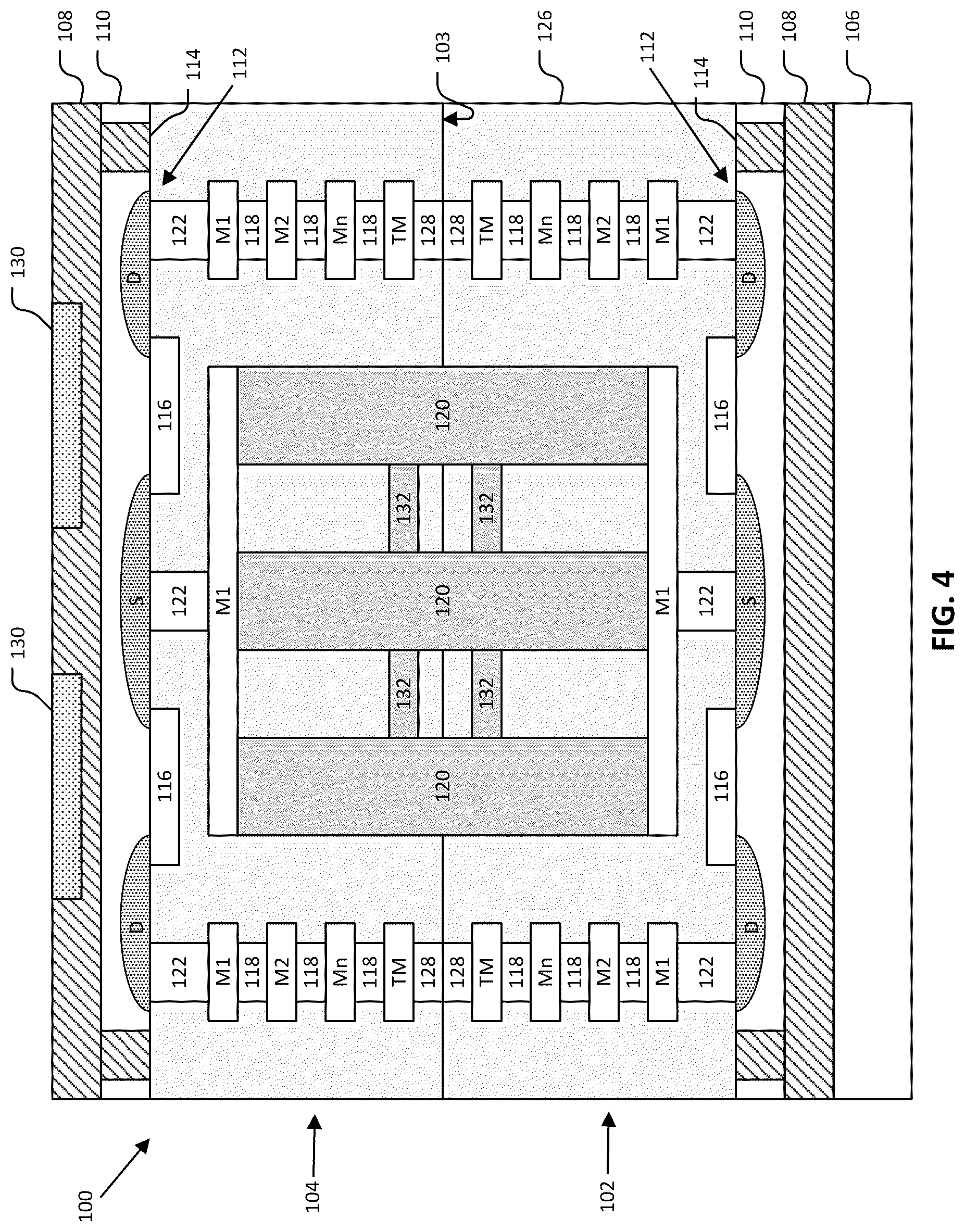 Patent US12327776 Figure 4 – Heat sink for face bonded semiconductor device