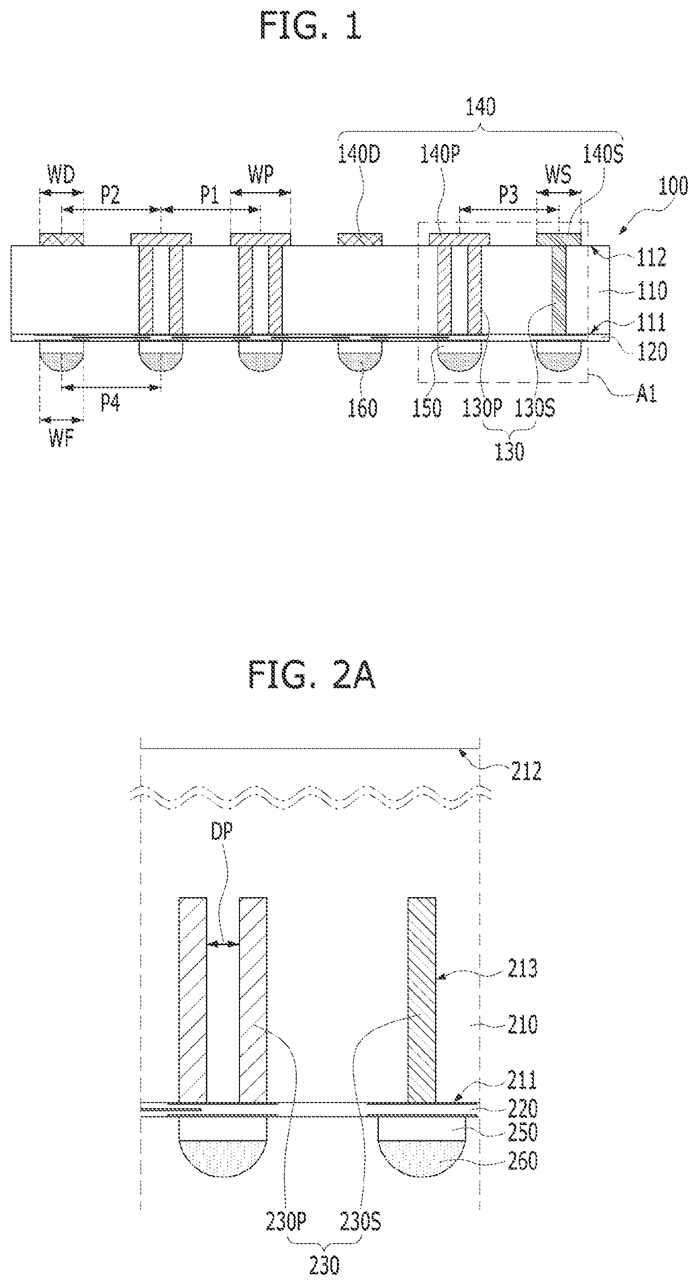 Patent US12327779 Figure 1 – Semiconductor chip including through electrode, and semiconductor package including the same