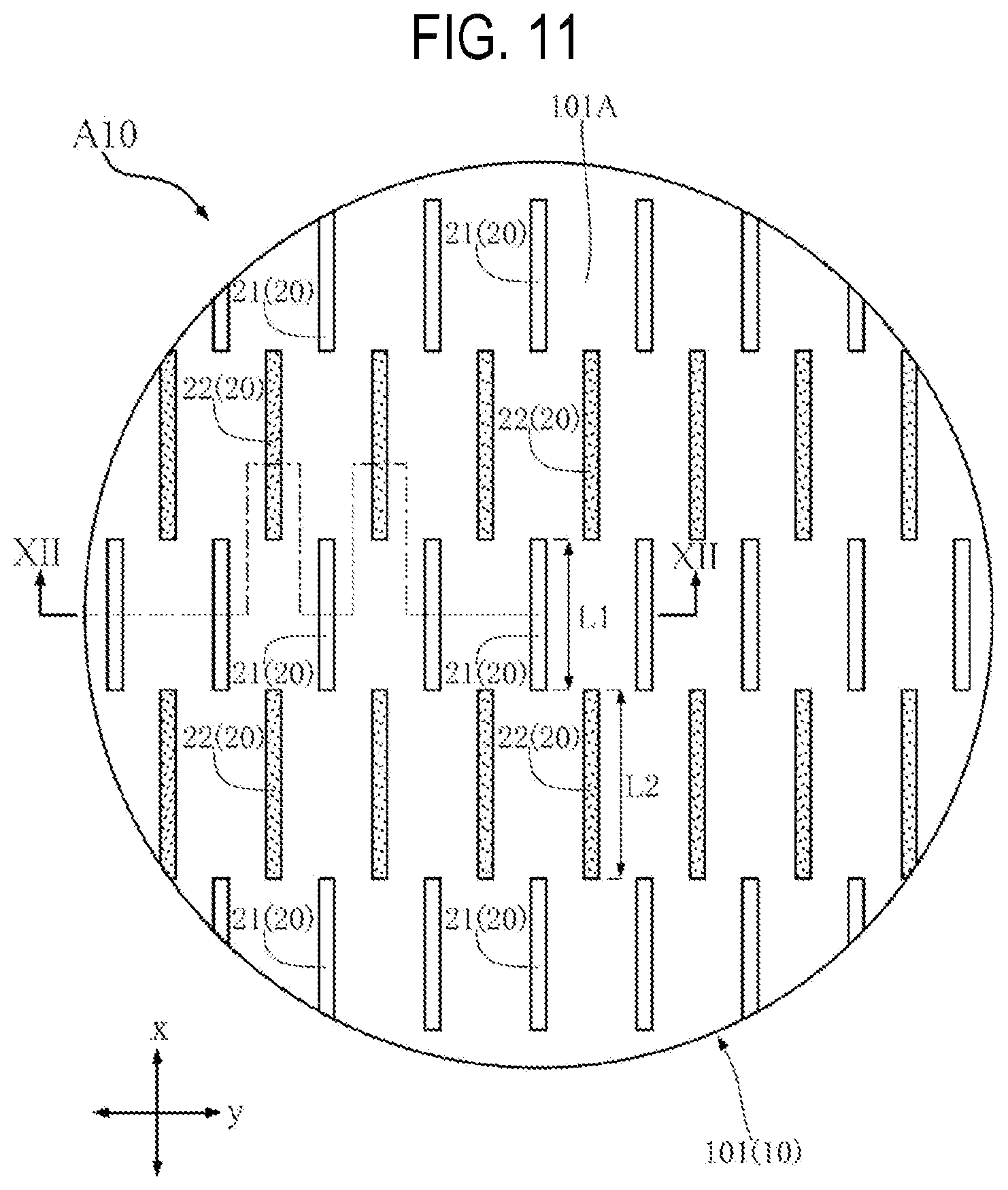 Patent US12327780 Figure 11 – Semiconductor device including a lead and a sealing resin