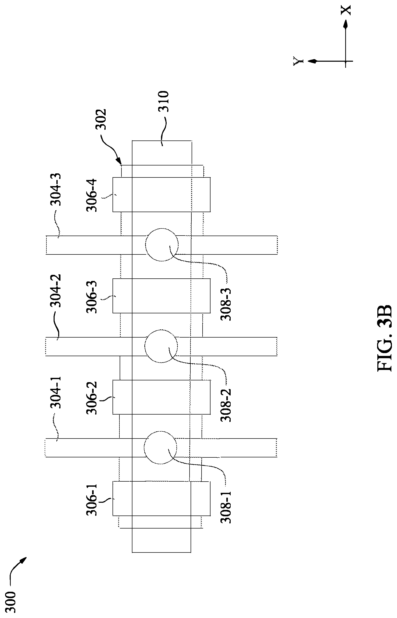 Patent US12327786 Figure 4 – Decoupling capacitors with back side power rails