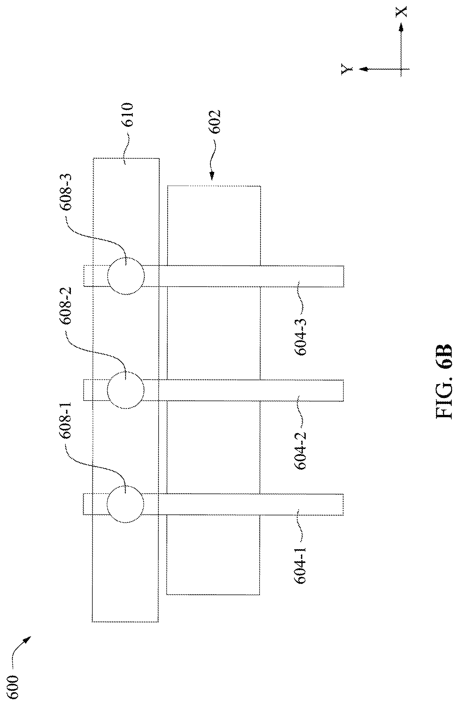 Patent US12327786 Figure 10 – Decoupling capacitors with back side power rails