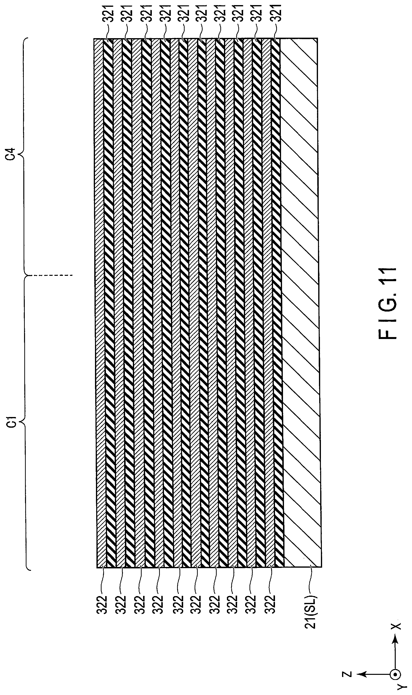 Patent US12327787 Figure 11 – Semiconductor memory device
