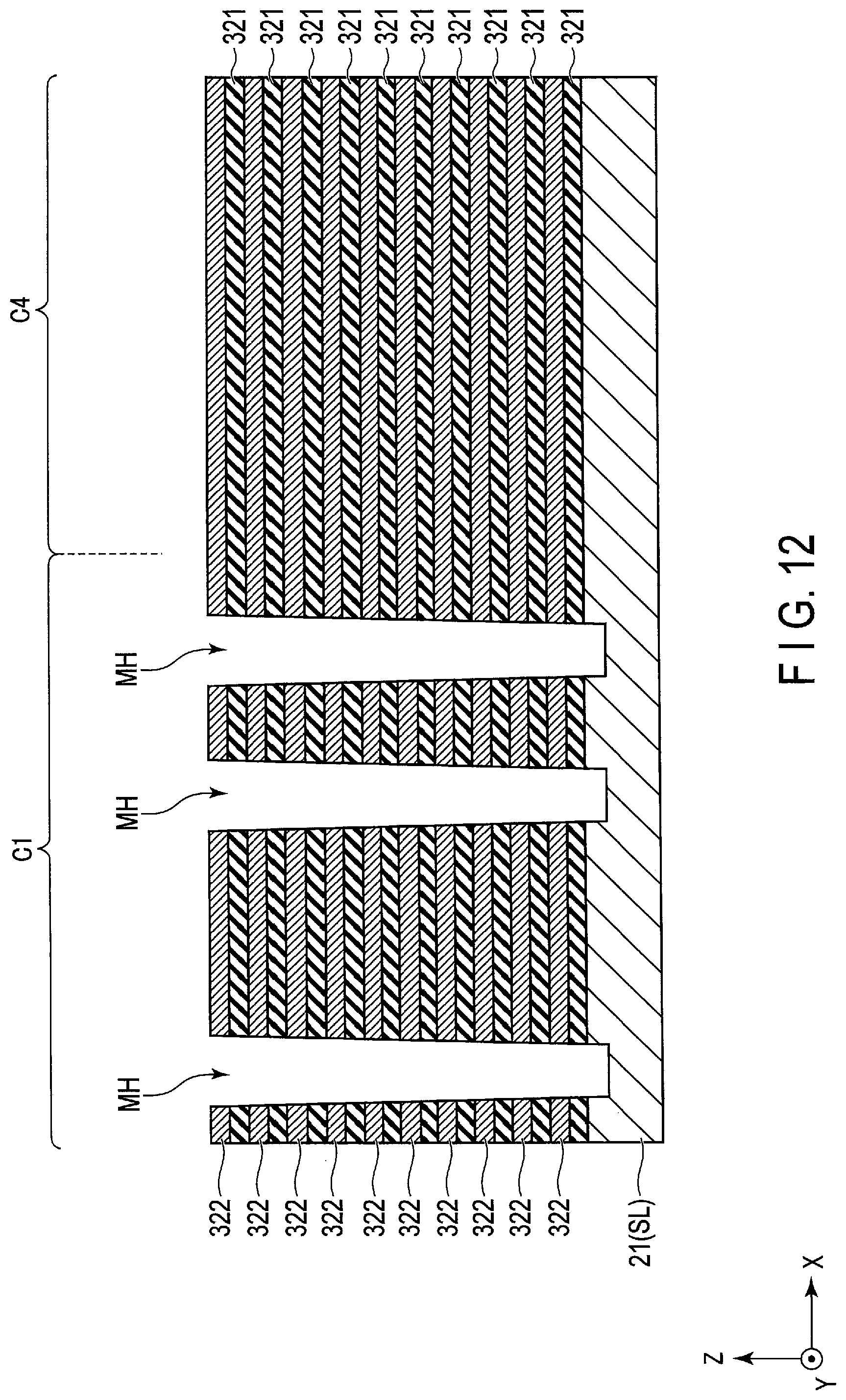 Patent US12327787 Figure 12 – Semiconductor memory device