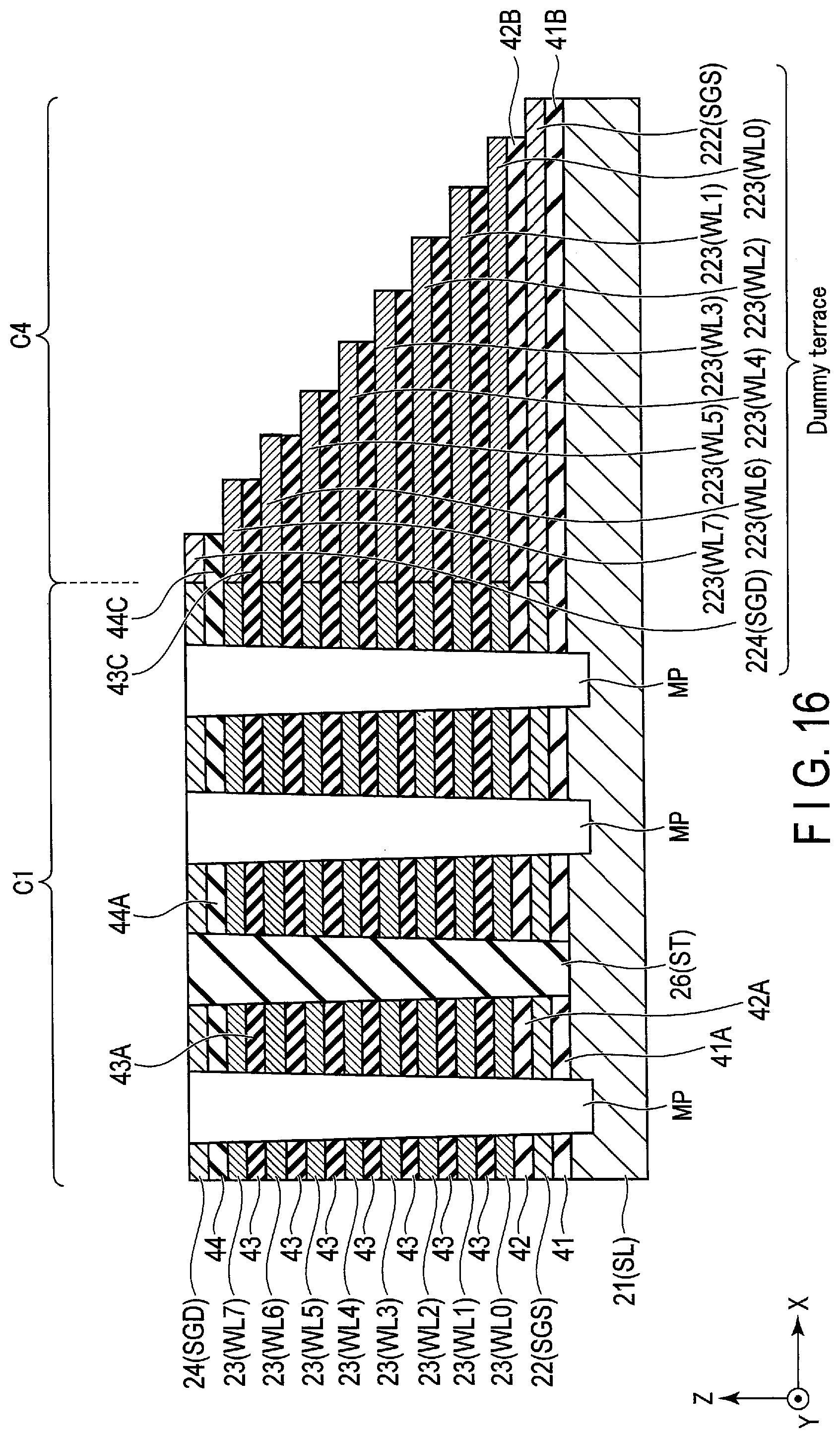 Patent US12327787 Figure 16 – Semiconductor memory device