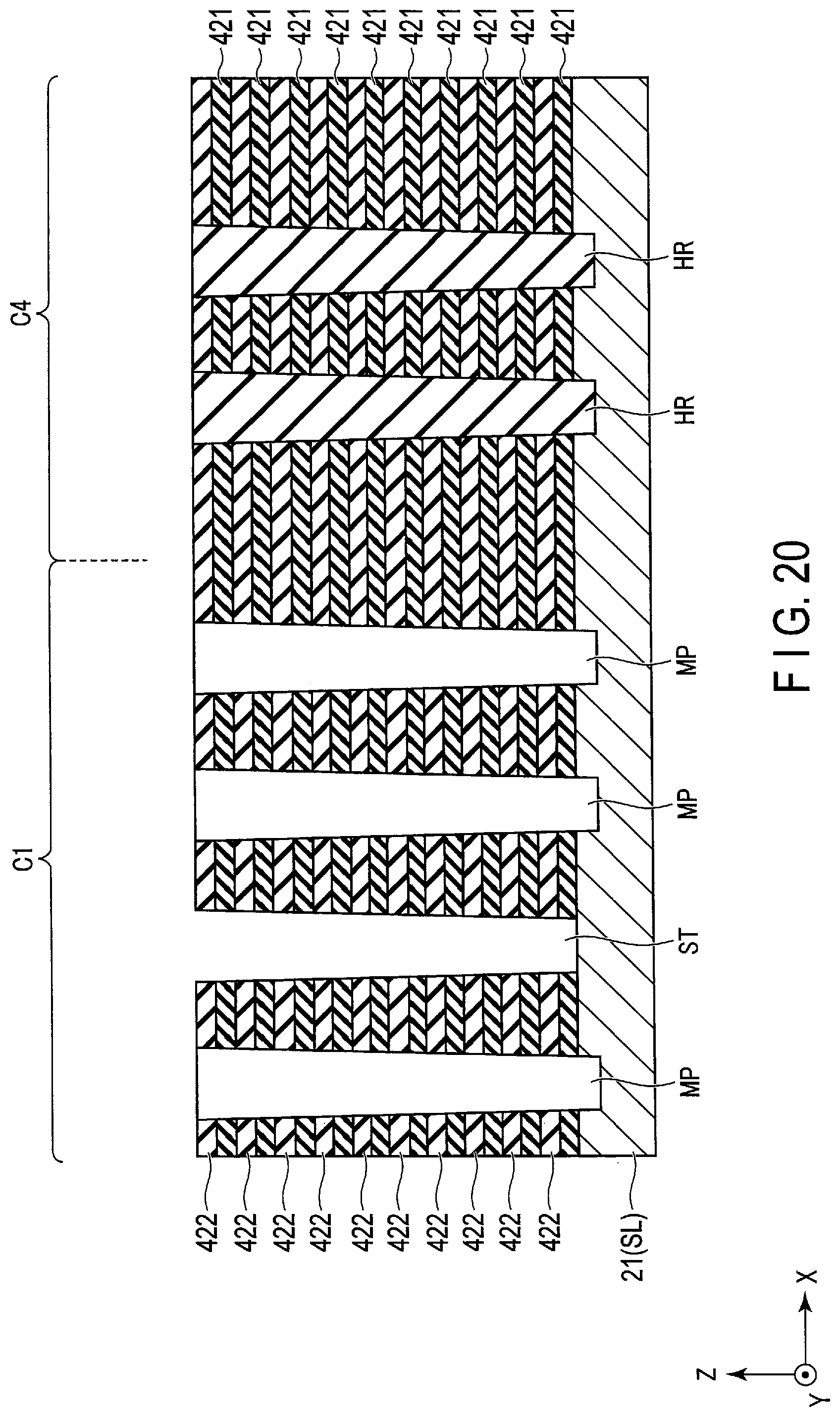 Patent US12327787 Figure 20 – Semiconductor memory device