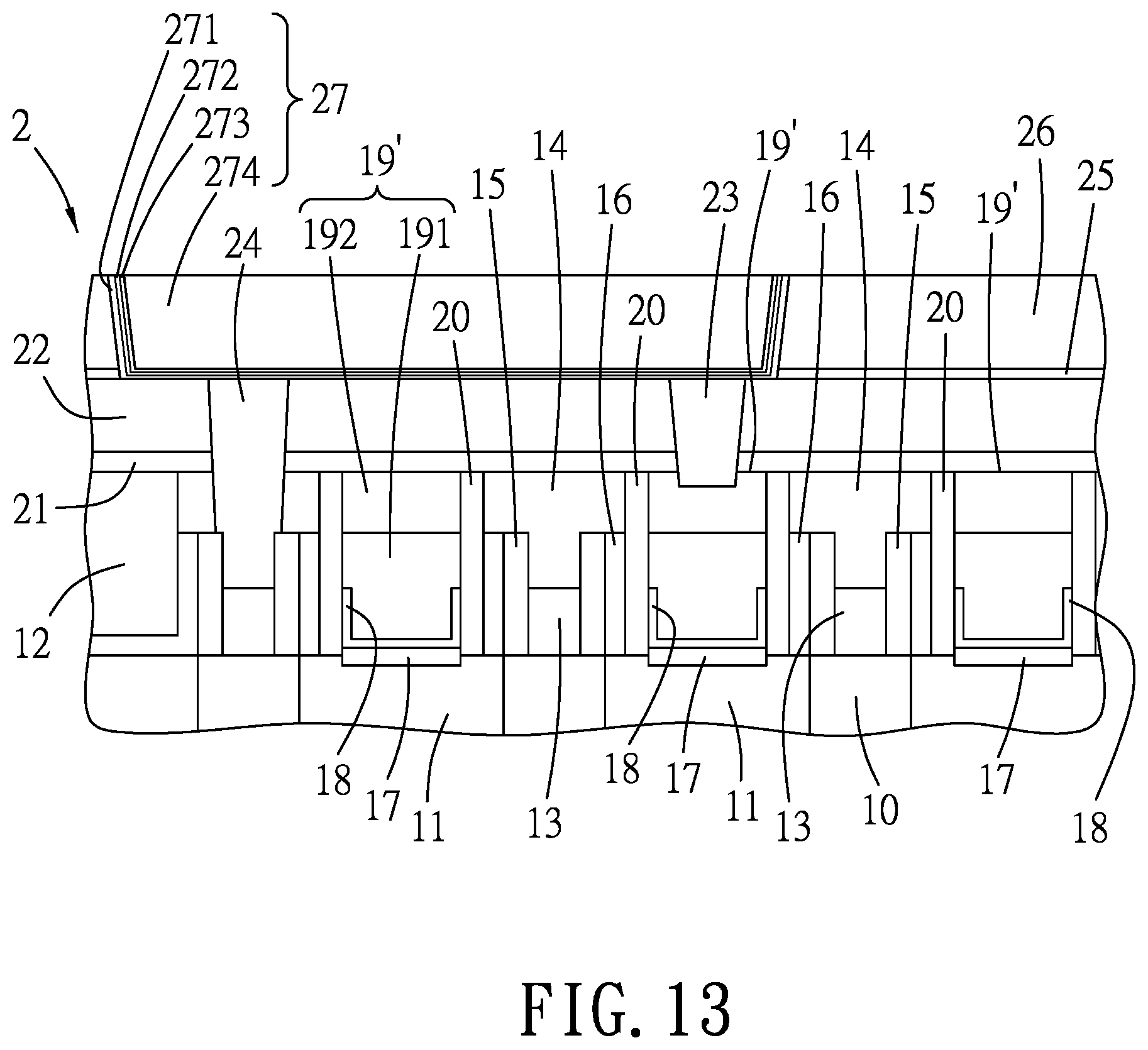 Patent US12327788 Figure 8 – Gate to source drain interconnects