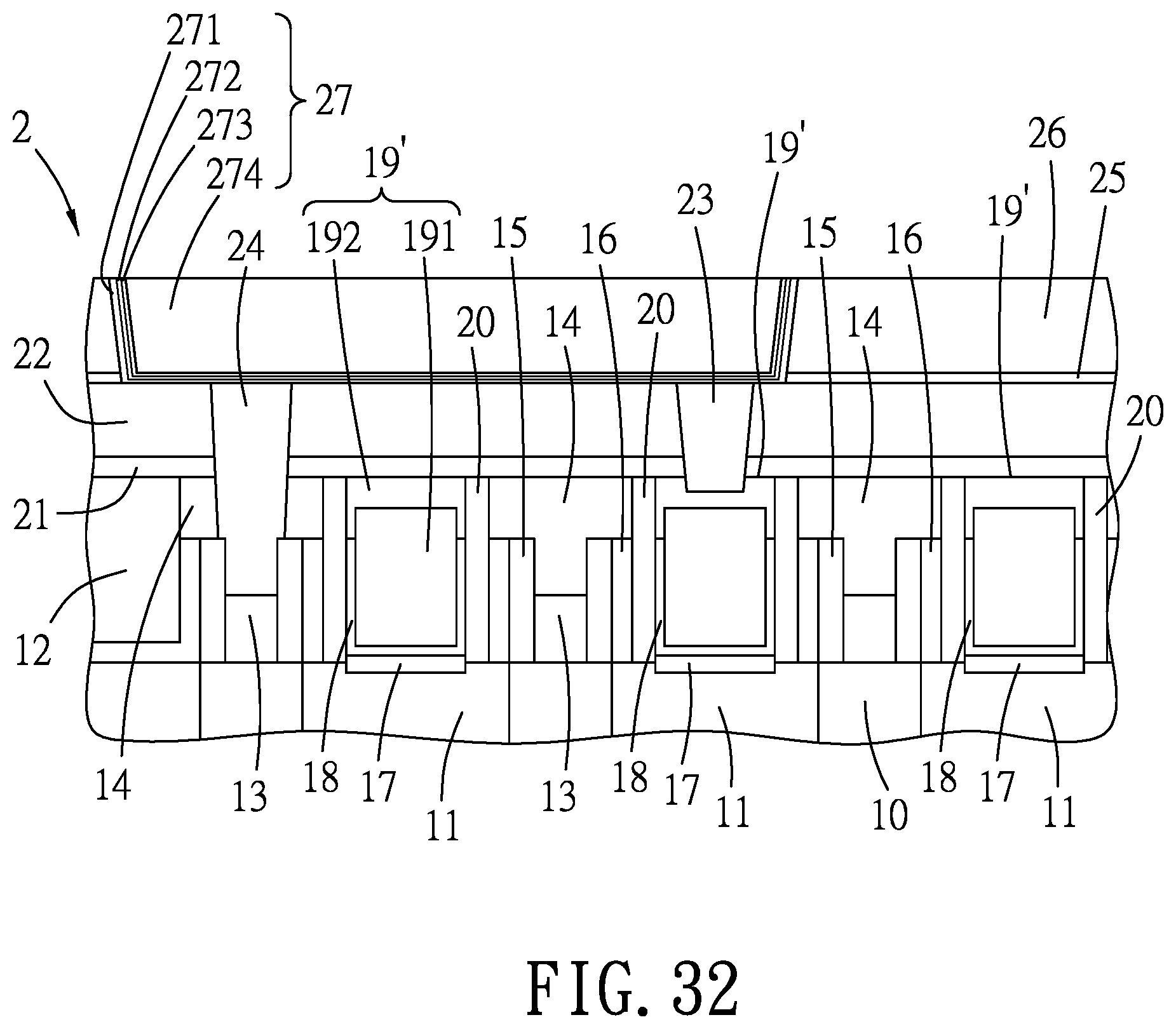 Patent US12327788 Figure 19 – Gate to source drain interconnects