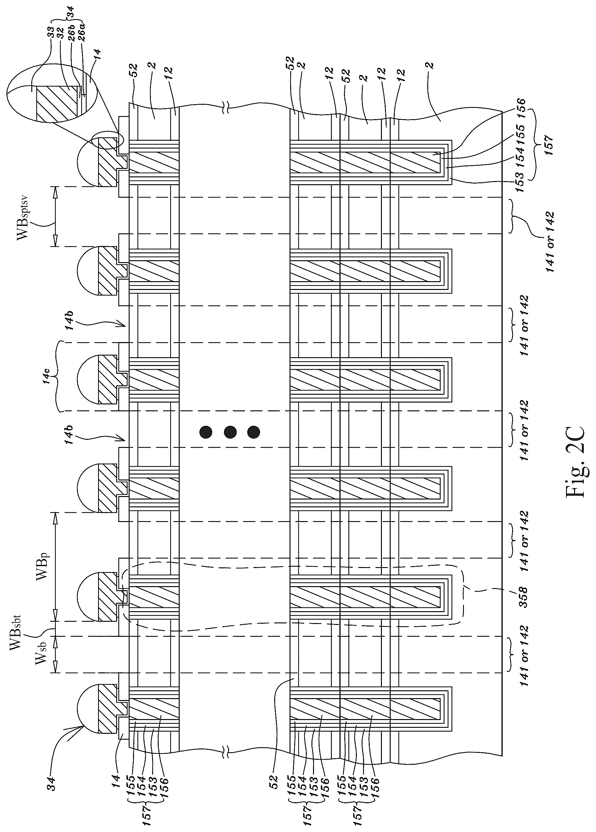 Patent US12327790 Figure 8 – Vertical interconnect elevator based on through silicon vias