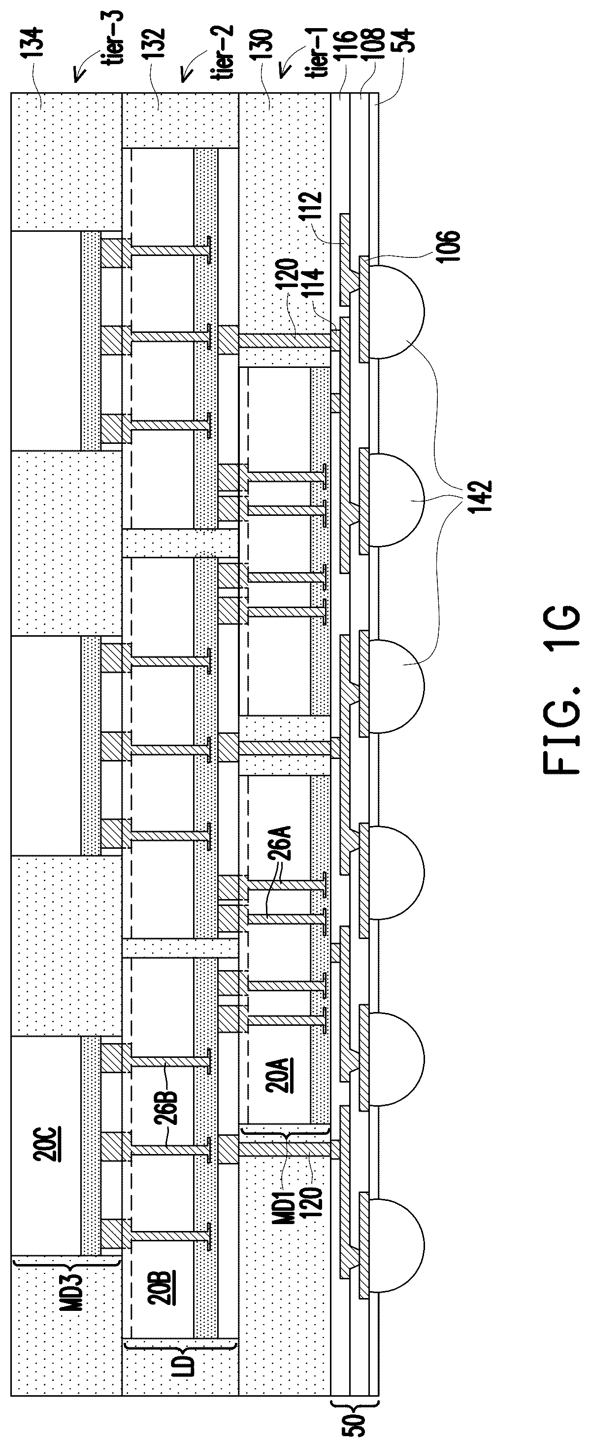 Patent US12327796 Figure 7 – Architecture for computing system package