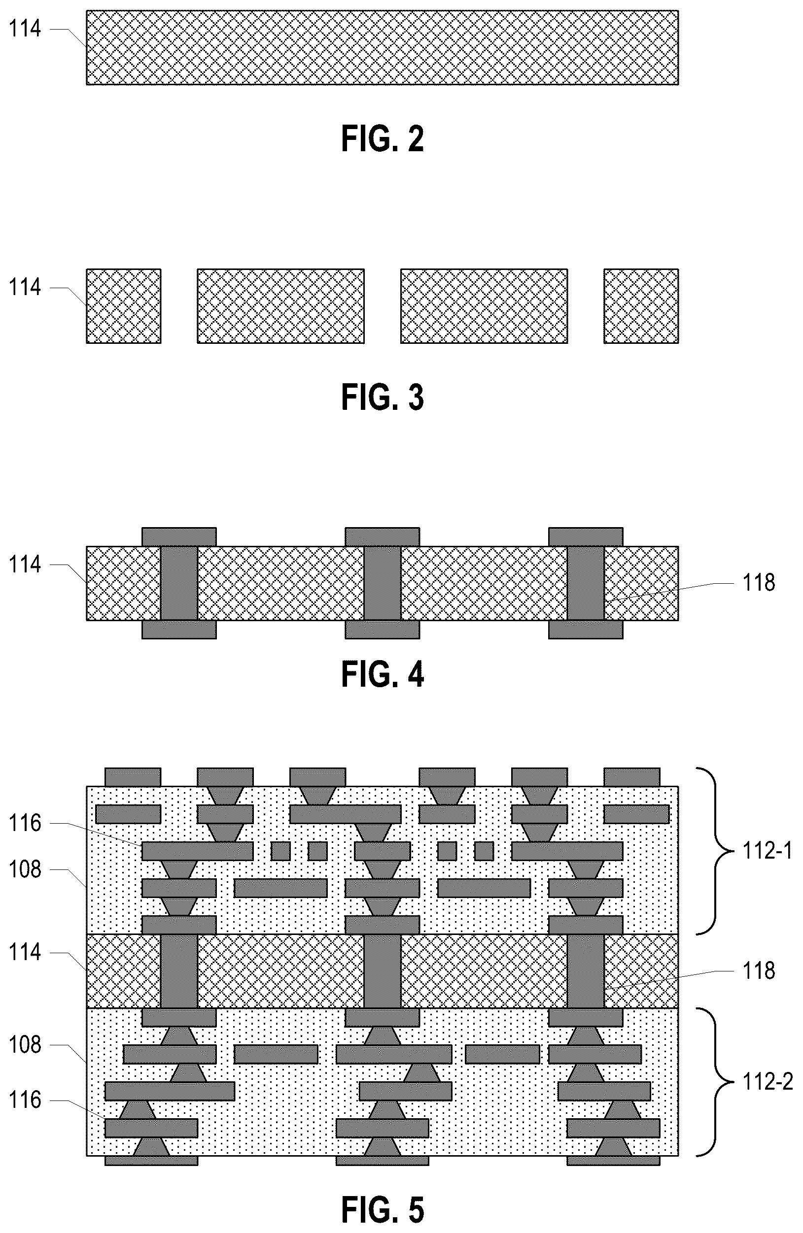 Patent US12327797 Figure 2 – Microelectronic structures including glass cores