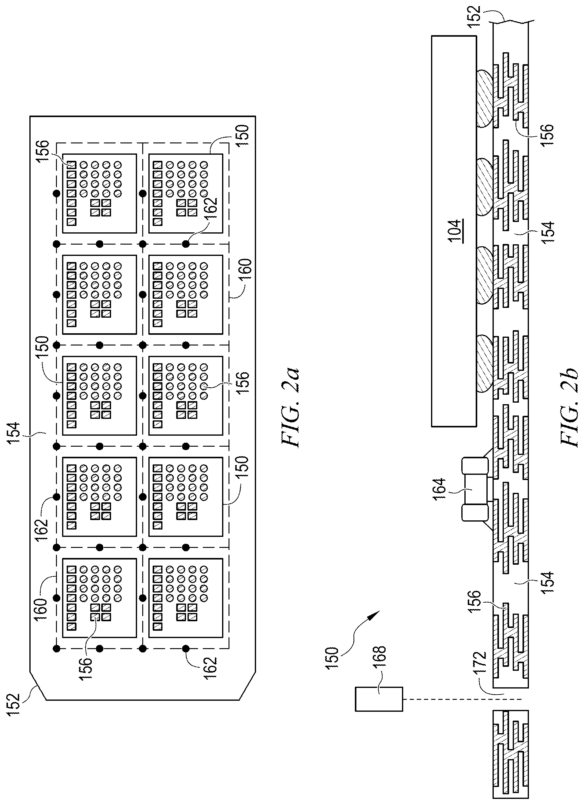 Patent US12327800 Figure 2 – Semiconductor device and method for selective EMI shielding using a mask