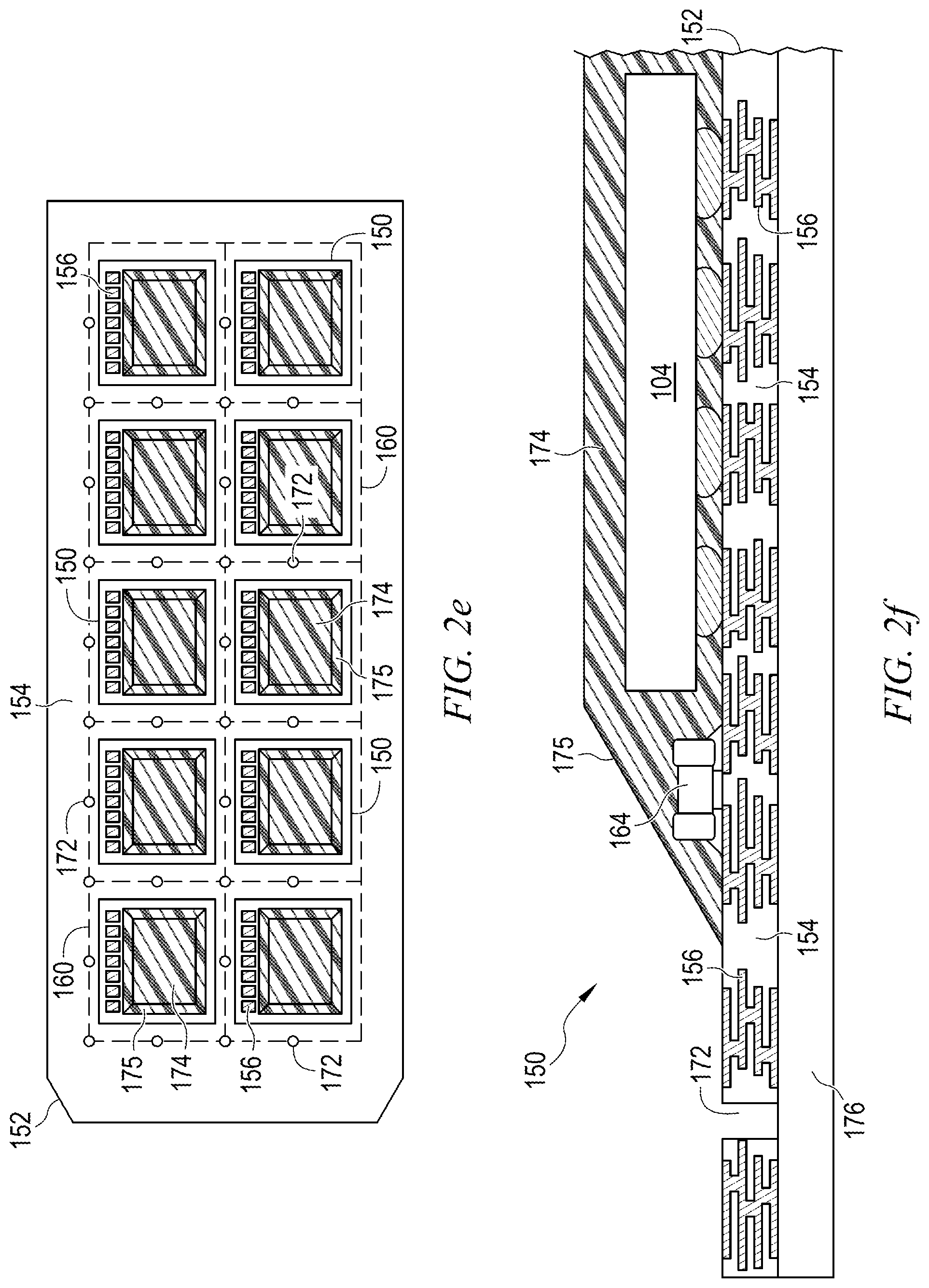 Patent US12327800 Figure 4 – Semiconductor device and method for selective EMI shielding using a mask