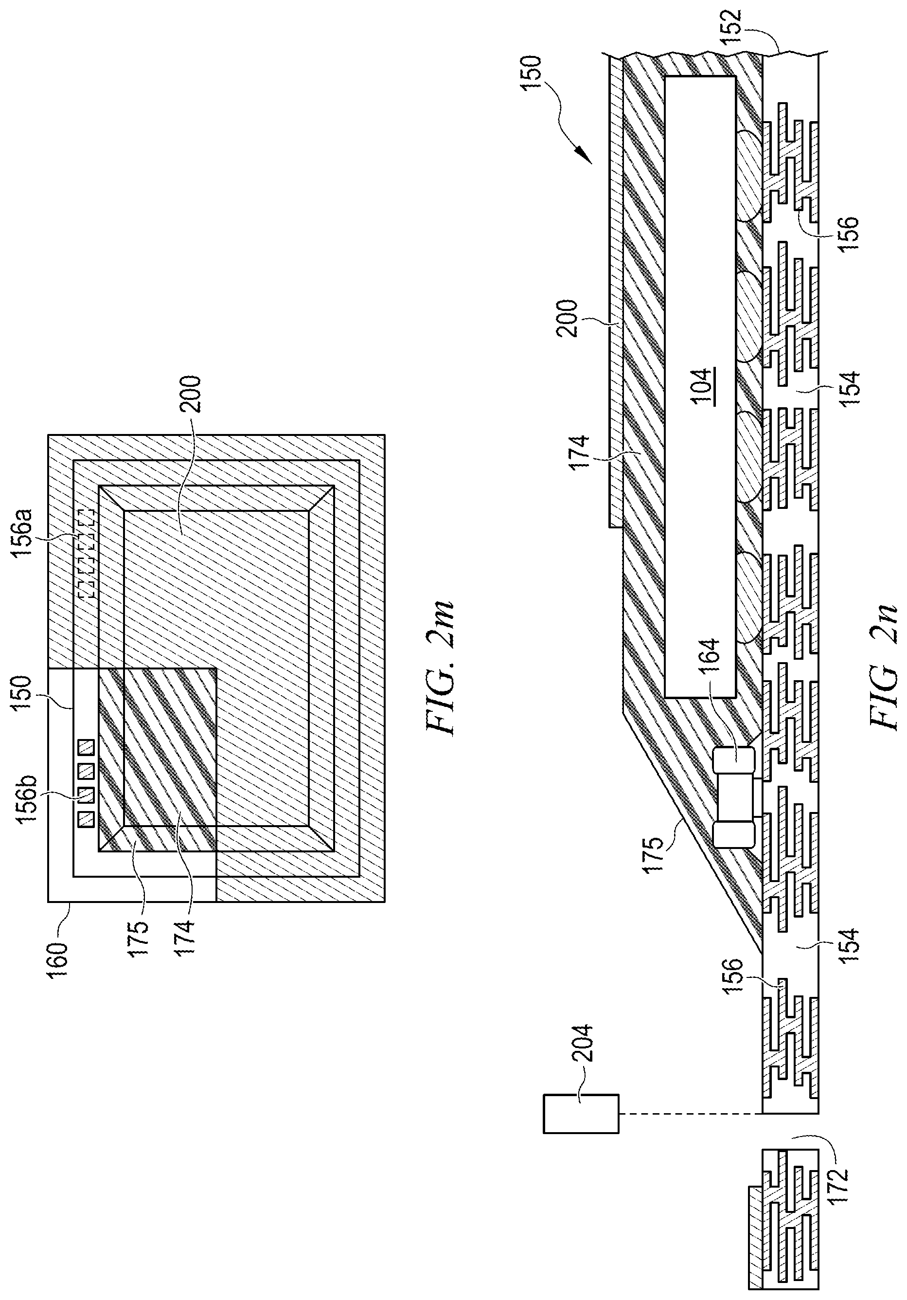 Patent US12327800 Figure 8 – Semiconductor device and method for selective EMI shielding using a mask