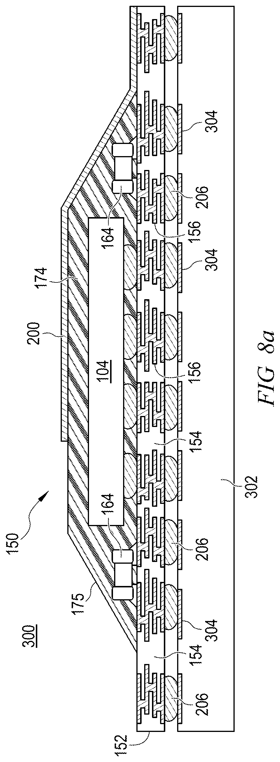 Patent US12327800 Figure 18 – Semiconductor device and method for selective EMI shielding using a mask