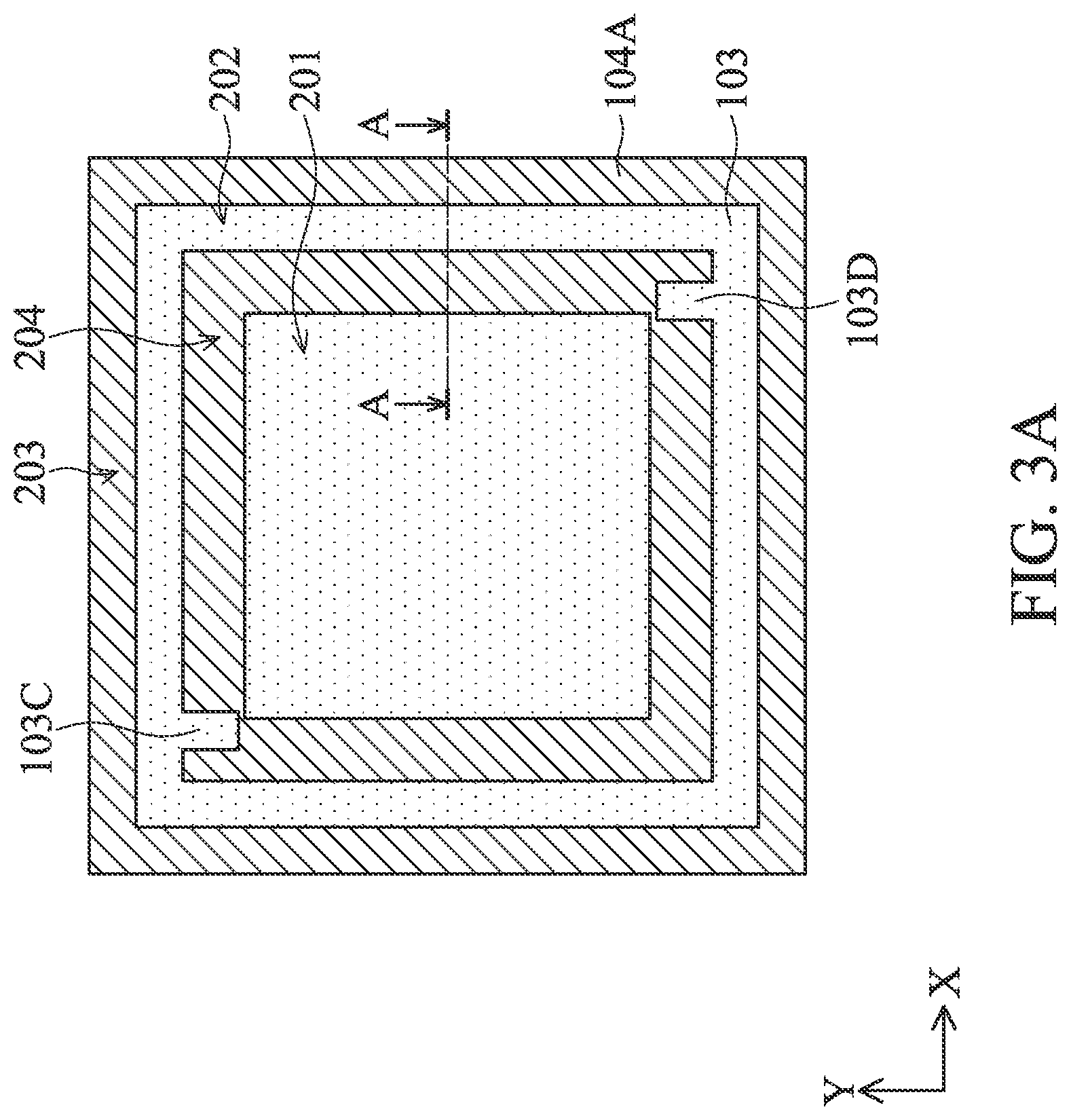 Patent US12327802 Figure 5 – Semiconductor structure for die crack detection