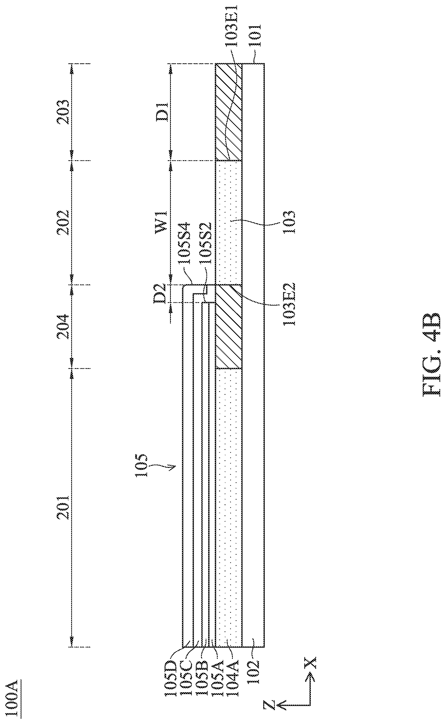 Patent US12327802 Figure 8 – Semiconductor structure for die crack detection