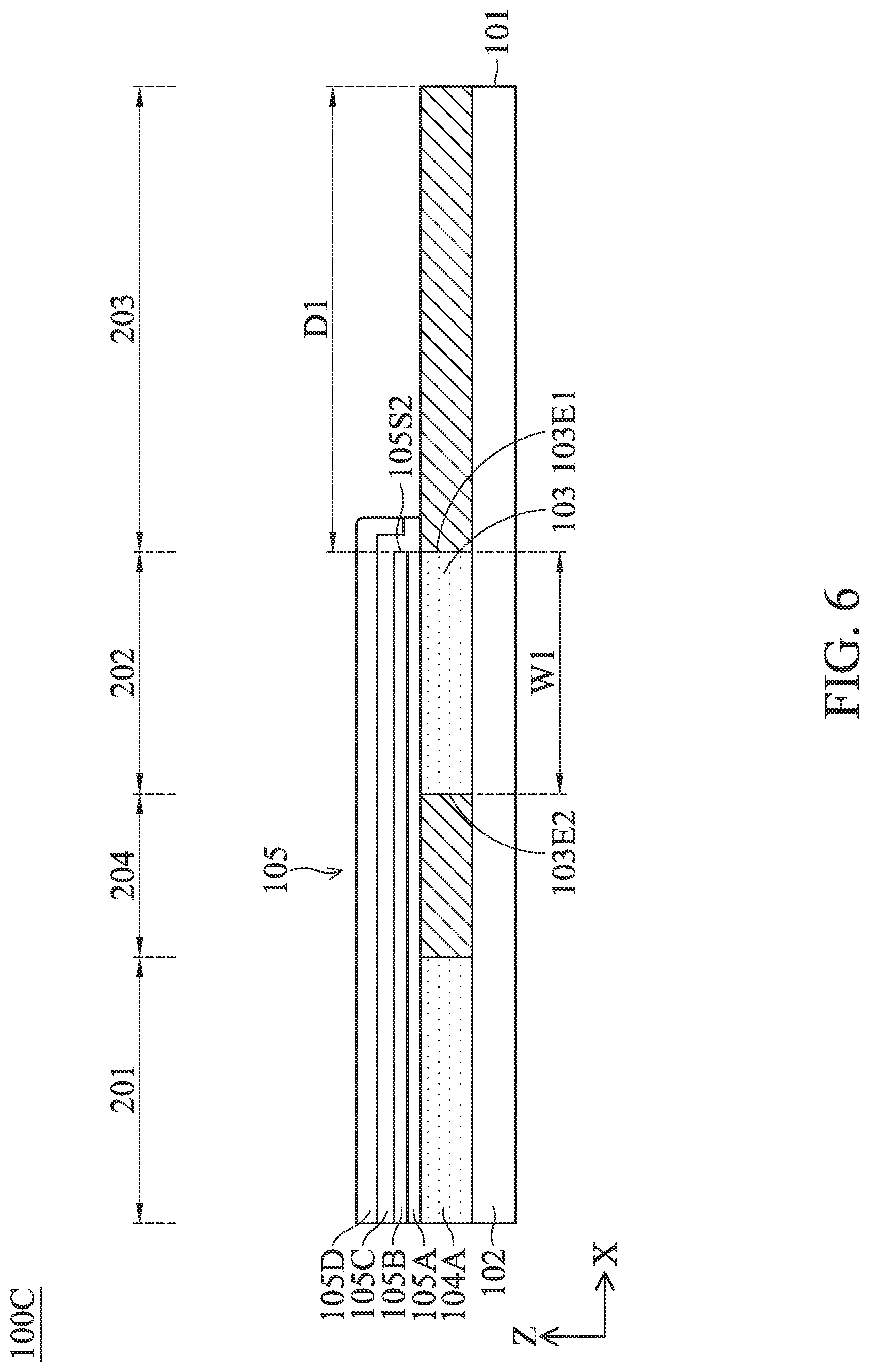 Patent US12327802 Figure 12 – Semiconductor structure for die crack detection