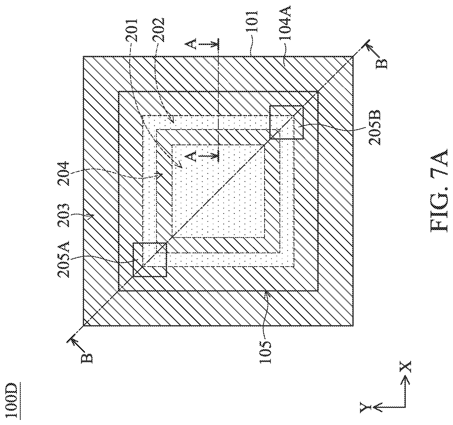 Patent US12327802 Figure 13 – Semiconductor structure for die crack detection