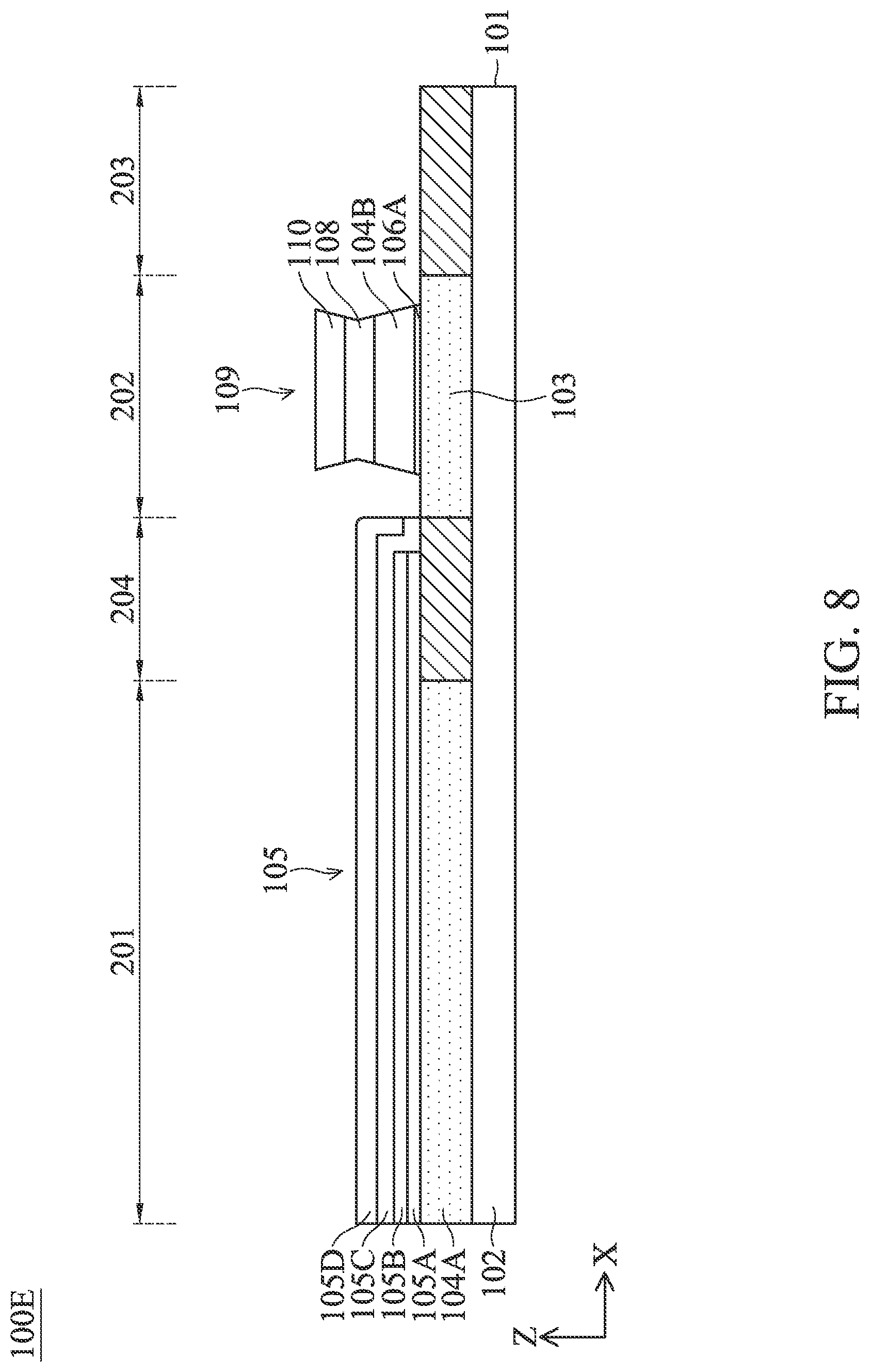 Patent US12327802 Figure 16 – Semiconductor structure for die crack detection
