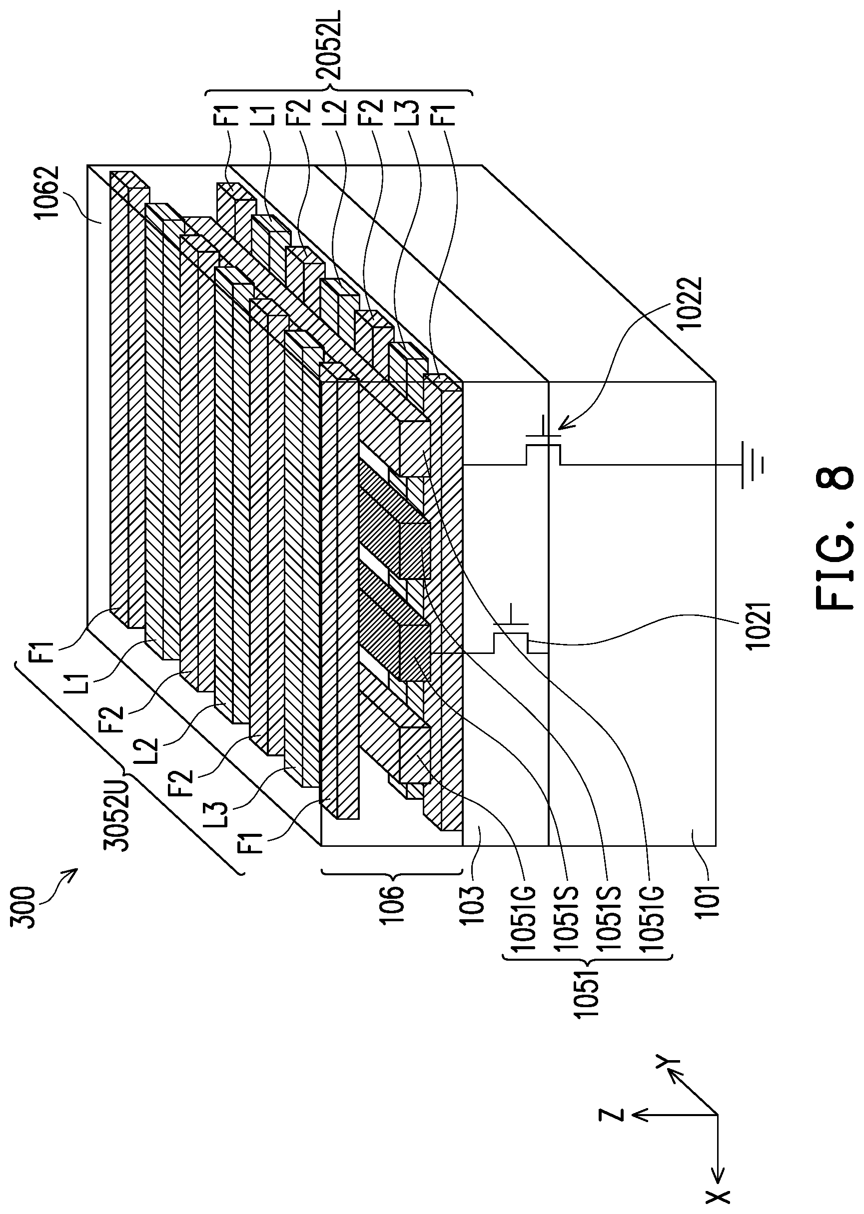 Patent US12327804 Figure 8 – Semiconductor device and manufacturing method thereof