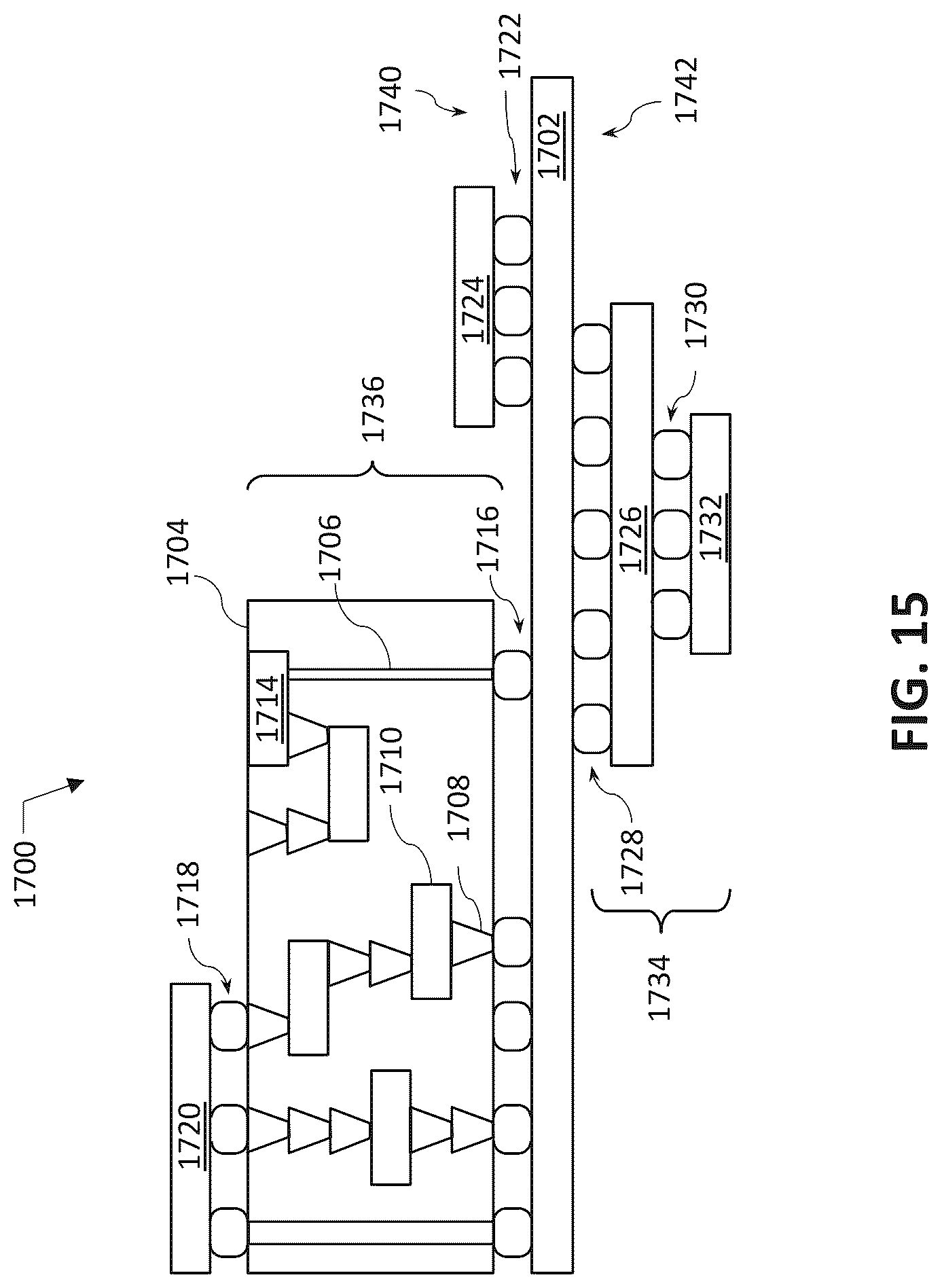 Patent US12327809 Figure 14 – Vertically stacked and bonded memory arrays
