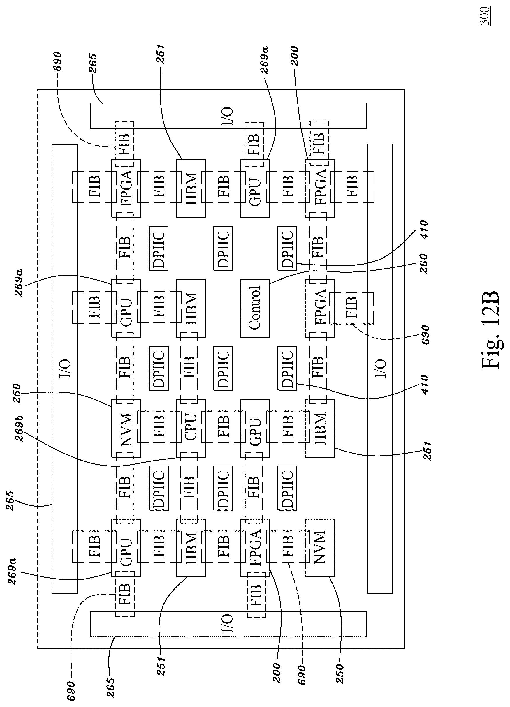 Patent US12327813 Figure 18 – Logic drive based on multichip package using interconnection bridge