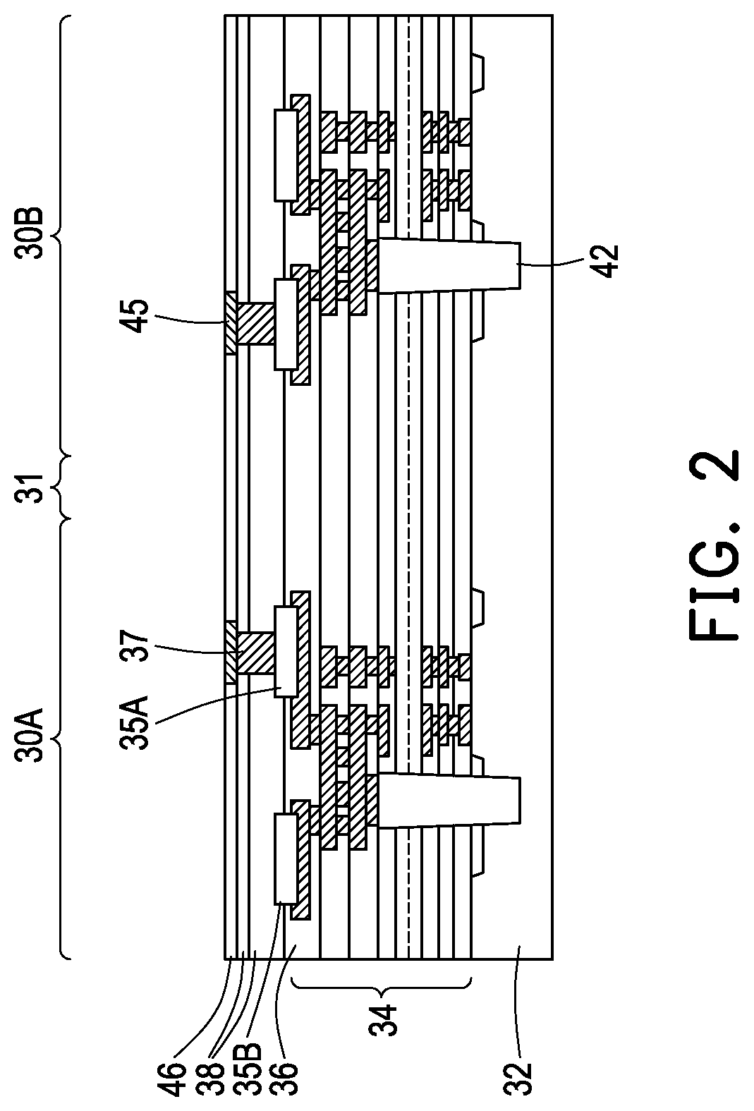 Patent US12327815 Figure 2 – Integrated circuit package and method of forming the same