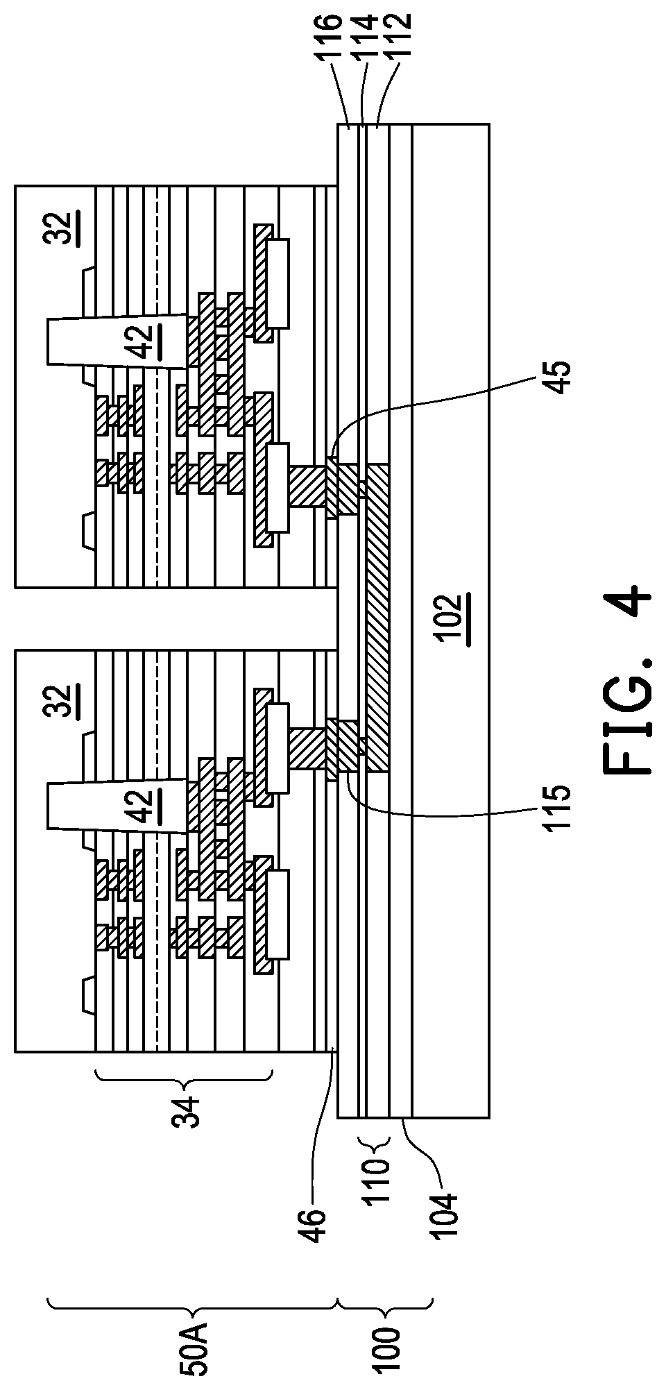 Patent US12327815 Figure 4 – Integrated circuit package and method of forming the same