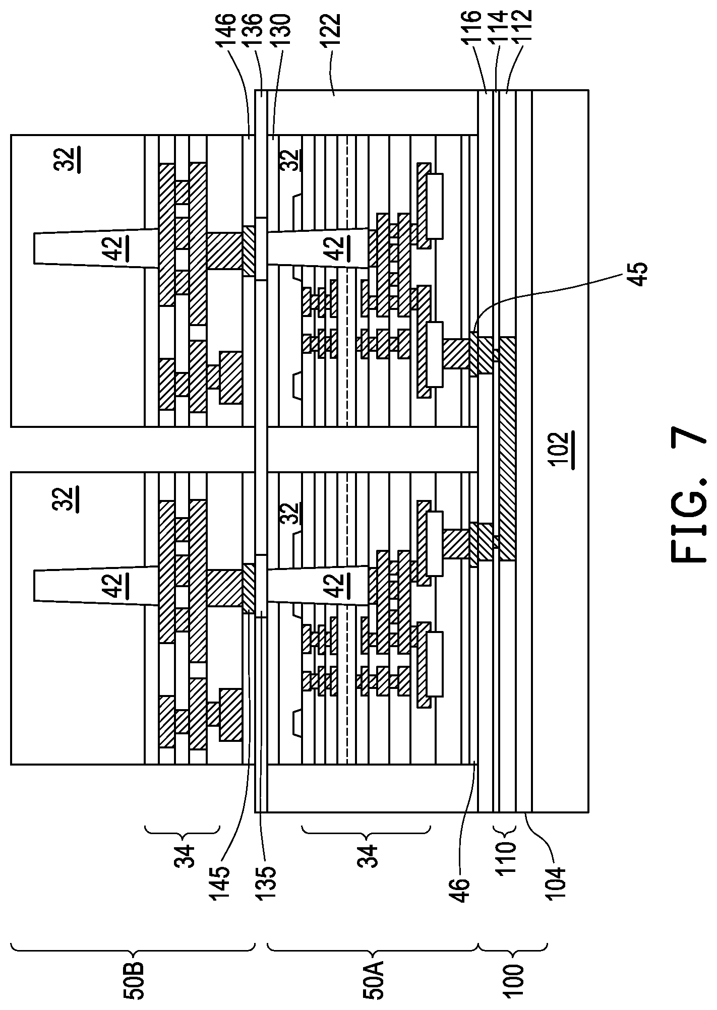 Patent US12327815 Figure 7 – Integrated circuit package and method of forming the same