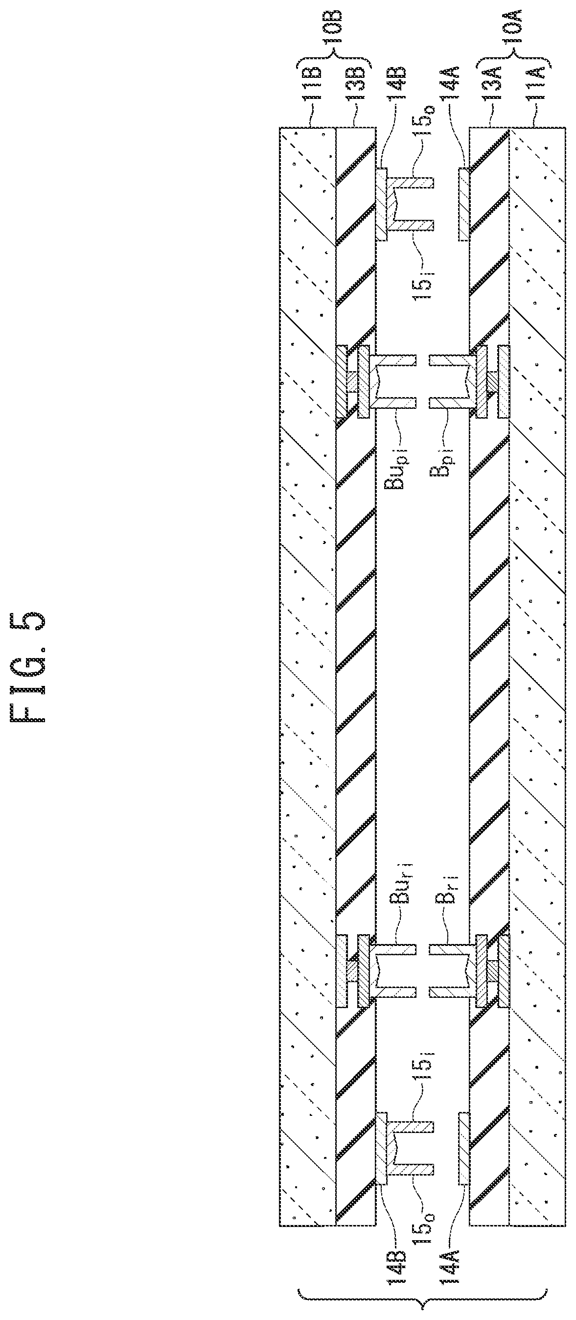 Patent US12327818 Figure 4 – Stacked semiconductor device