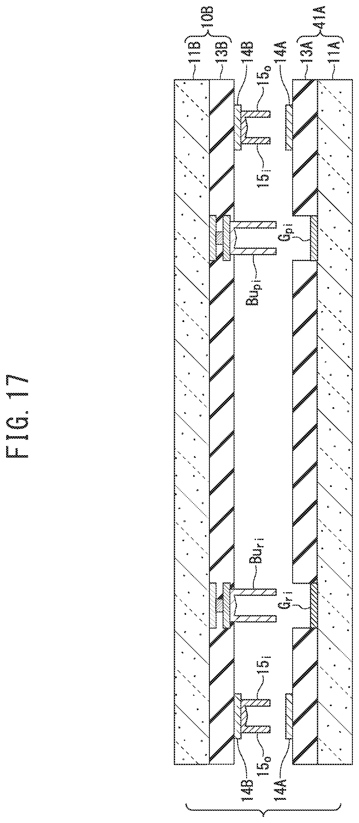 Patent US12327818 Figure 16 – Stacked semiconductor device