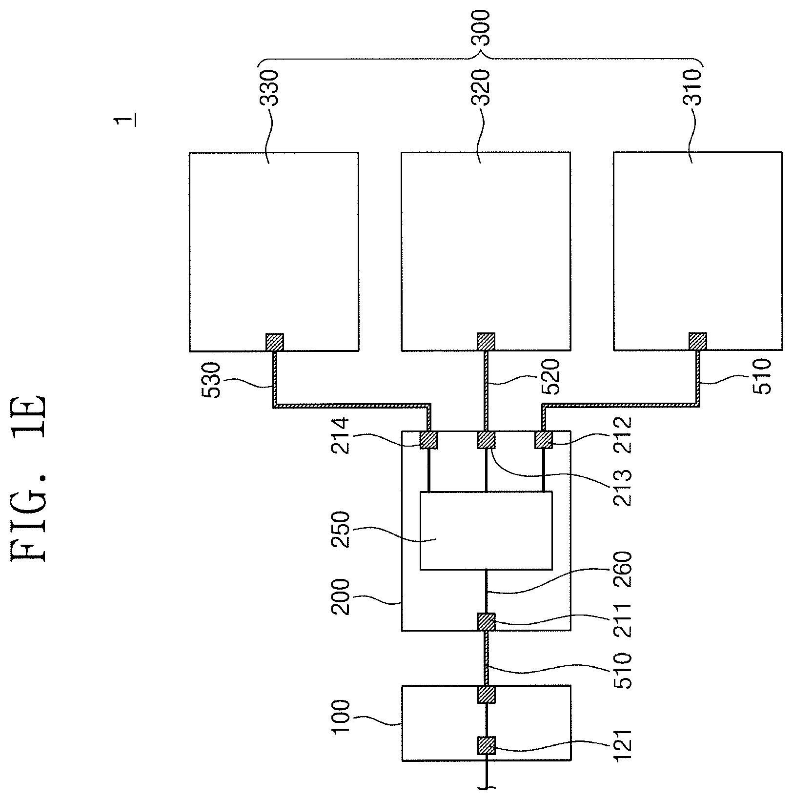Patent US12327821 Figure 5 – Semiconductor package having chip stack