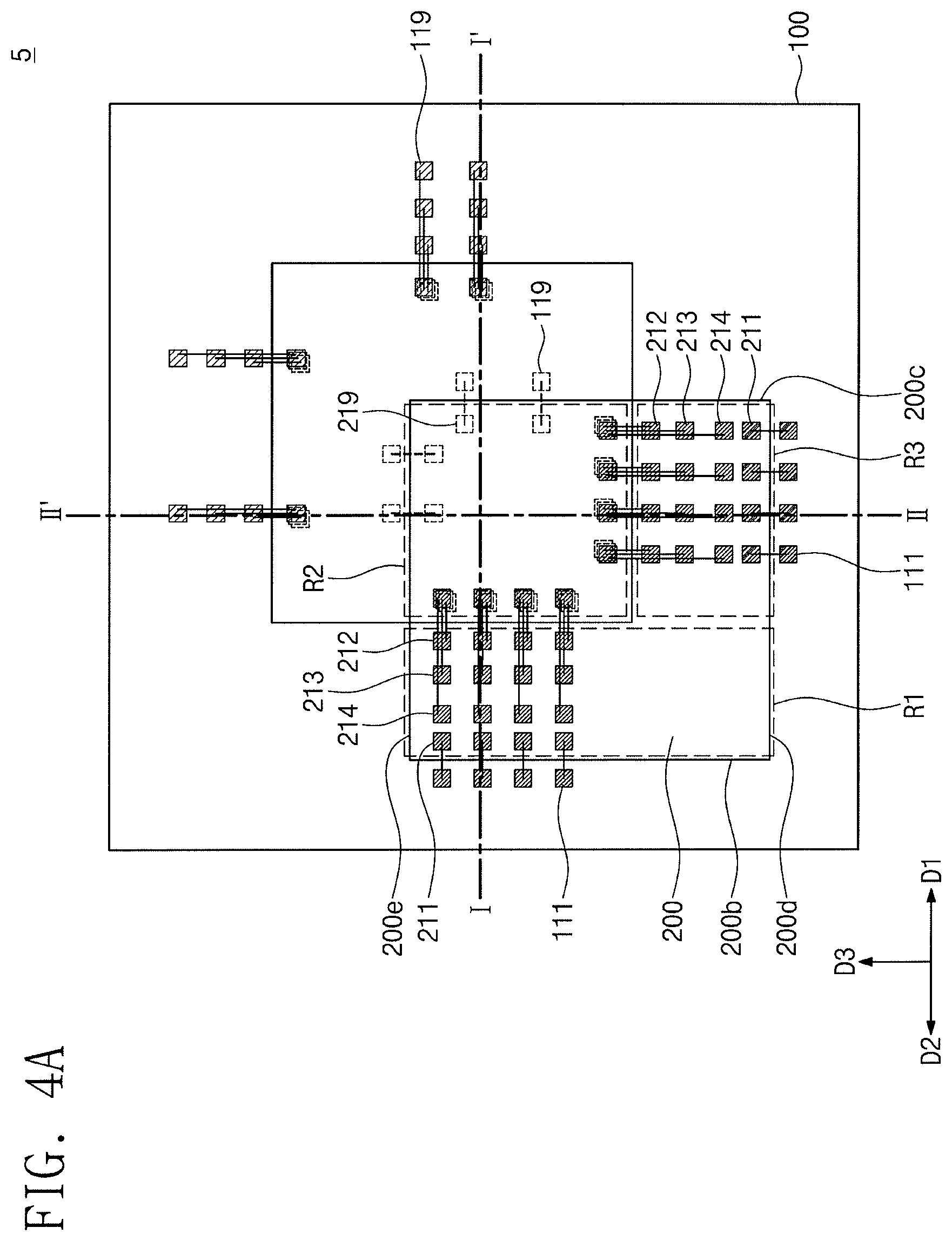 Patent US12327821 Figure 10 – Semiconductor package having chip stack