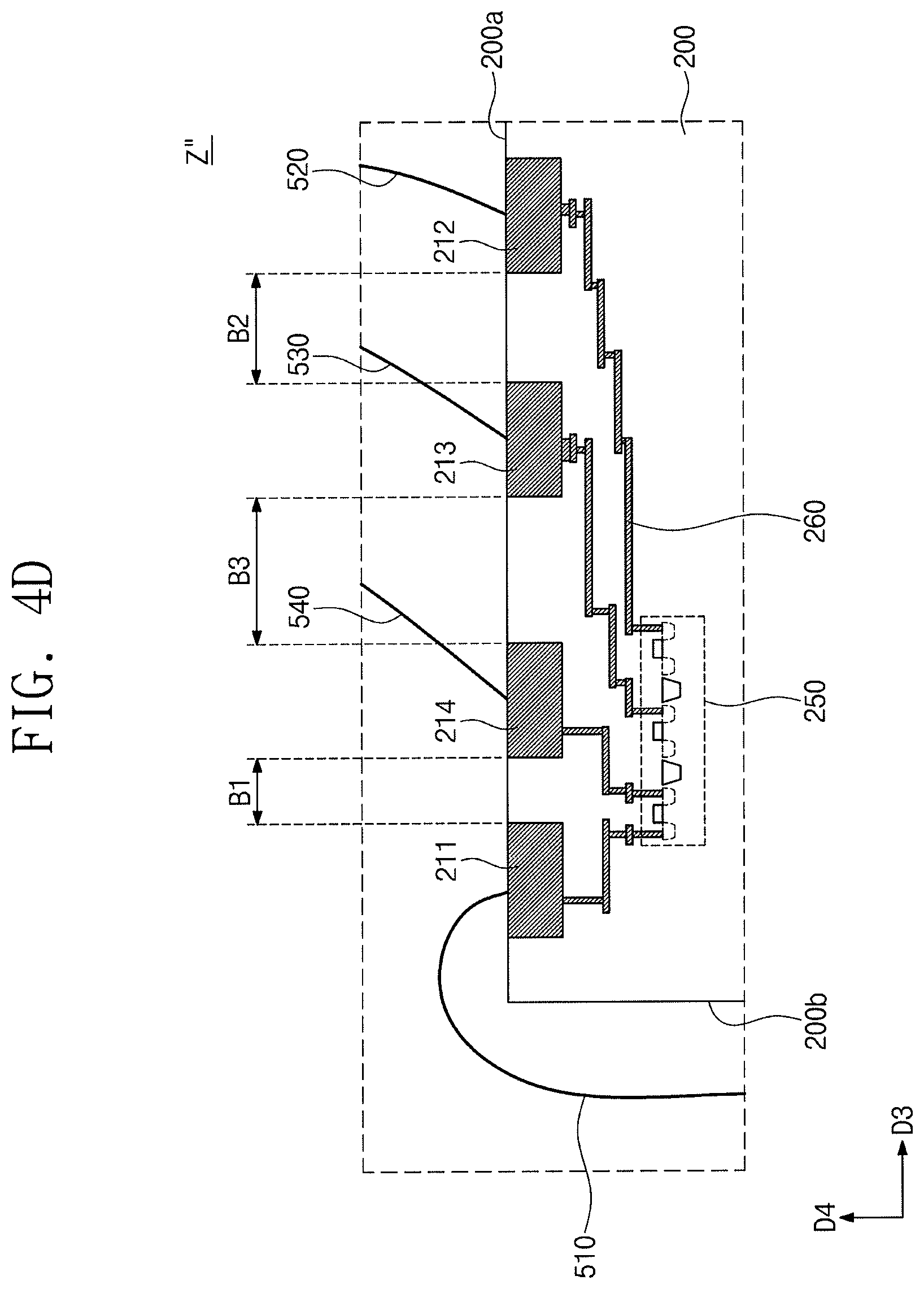Patent US12327821 Figure 13 – Semiconductor package having chip stack