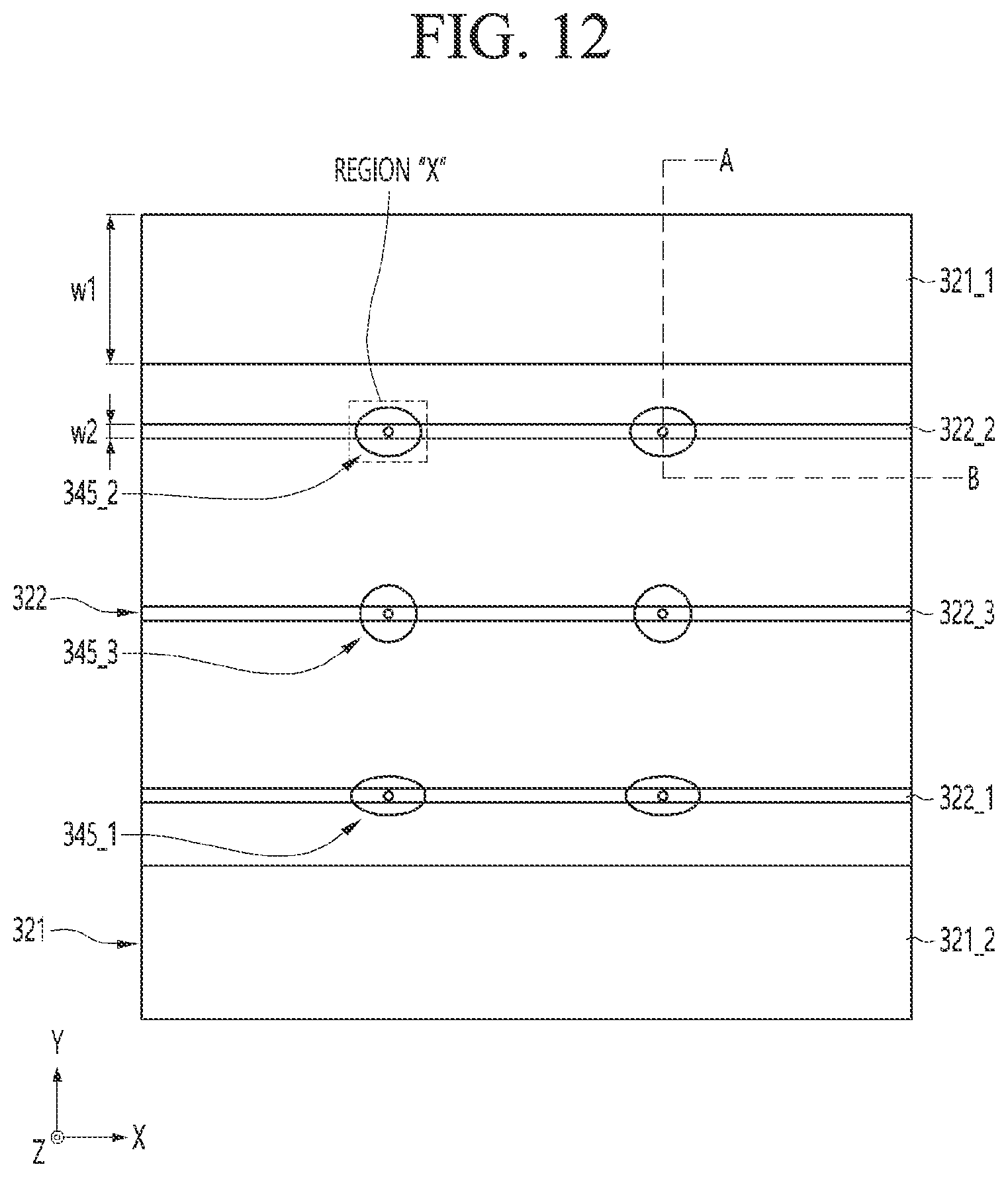 Patent US12327822 Figure 10 – Micro-LED display device including holes and wires configured to improve assembling efficiency