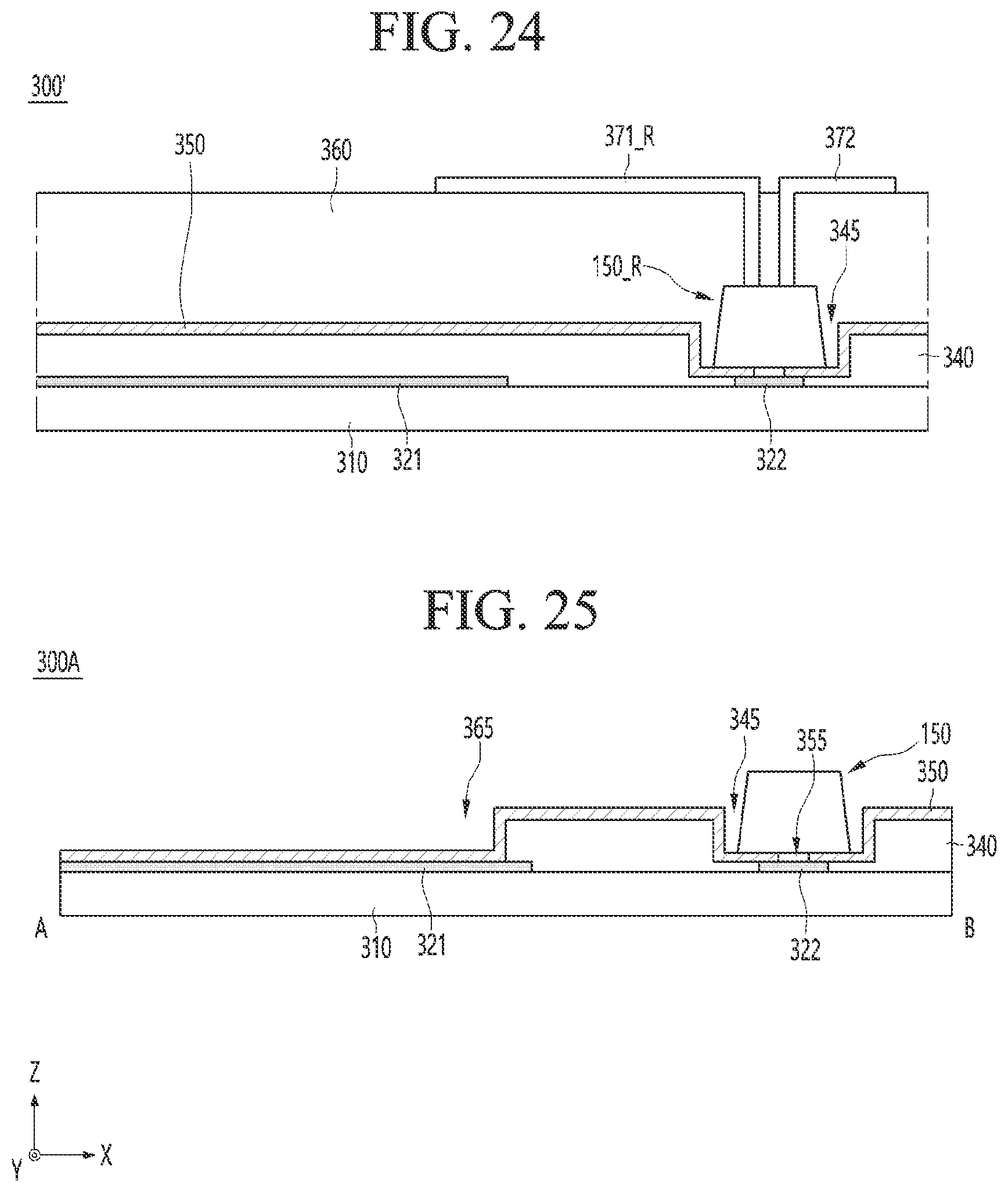 Patent US12327822 Figure 20 – Micro-LED display device including holes and wires configured to improve assembling efficiency