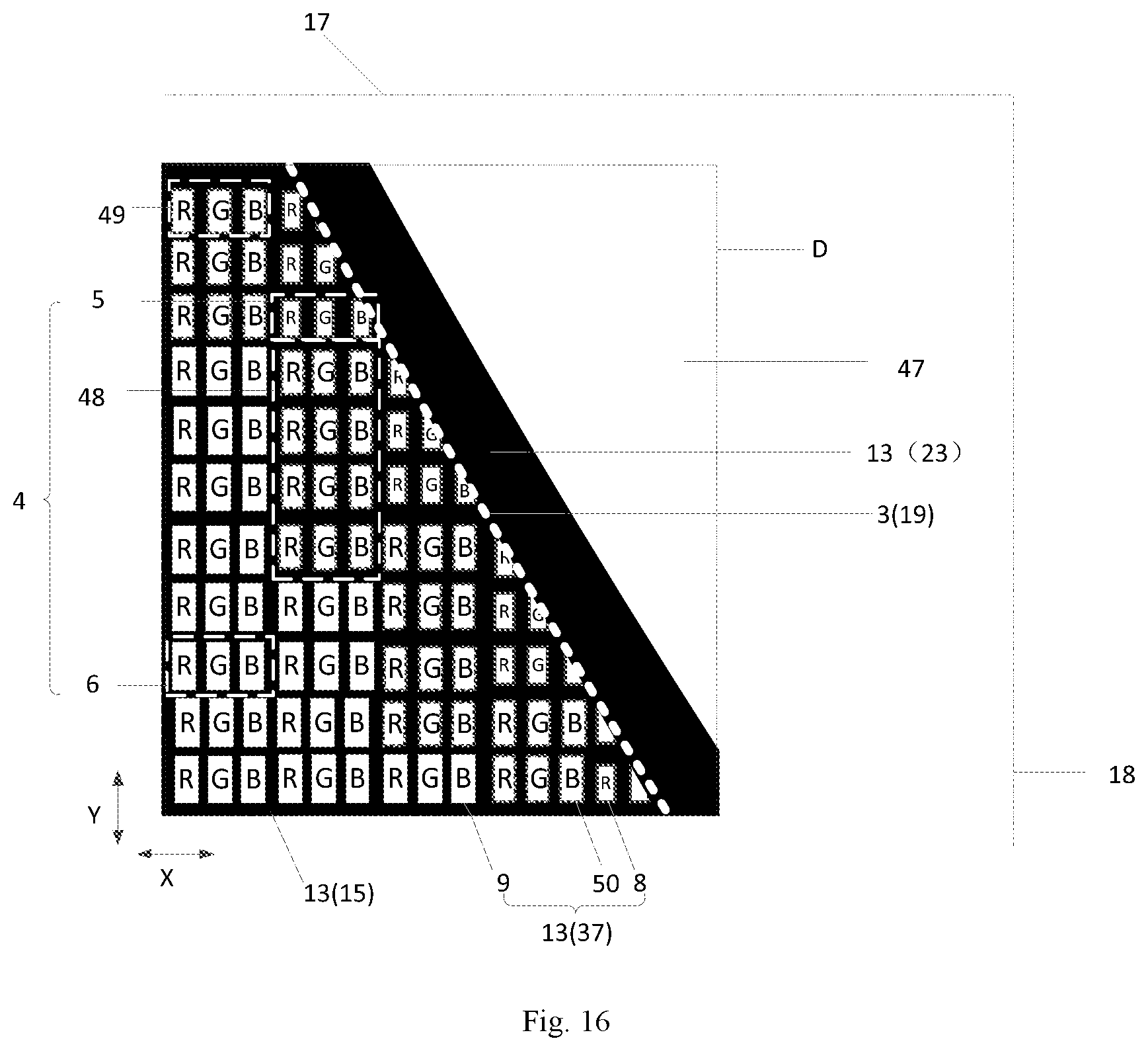 Patent US12327823 Figure 14 – Display panel and display device