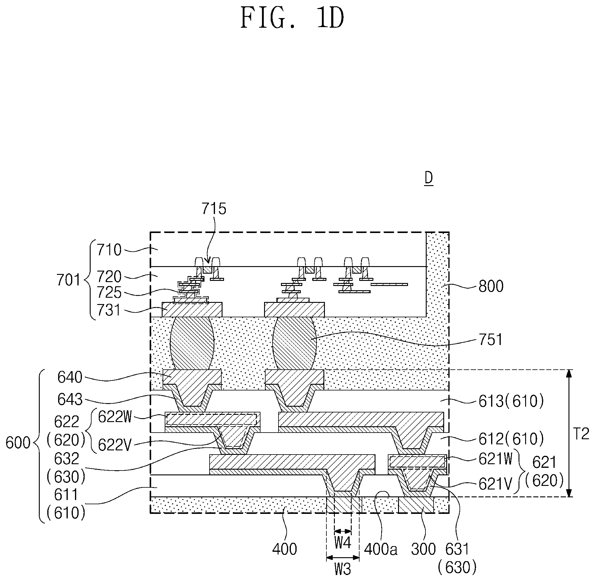 Patent US12327824 Figure 4 – Semiconductor package including redistribution substrate