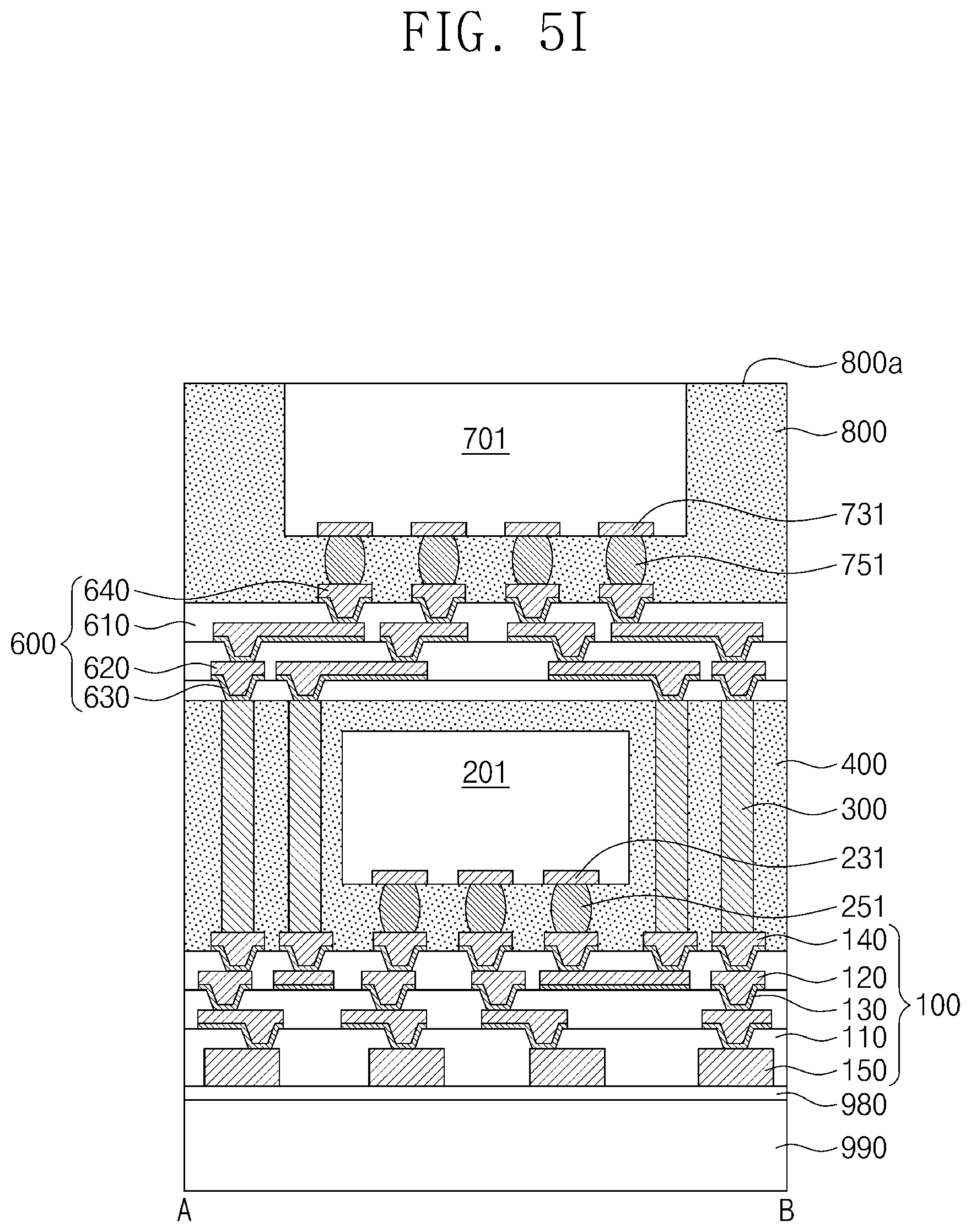 Patent US12327824 Figure 16 – Semiconductor package including redistribution substrate
