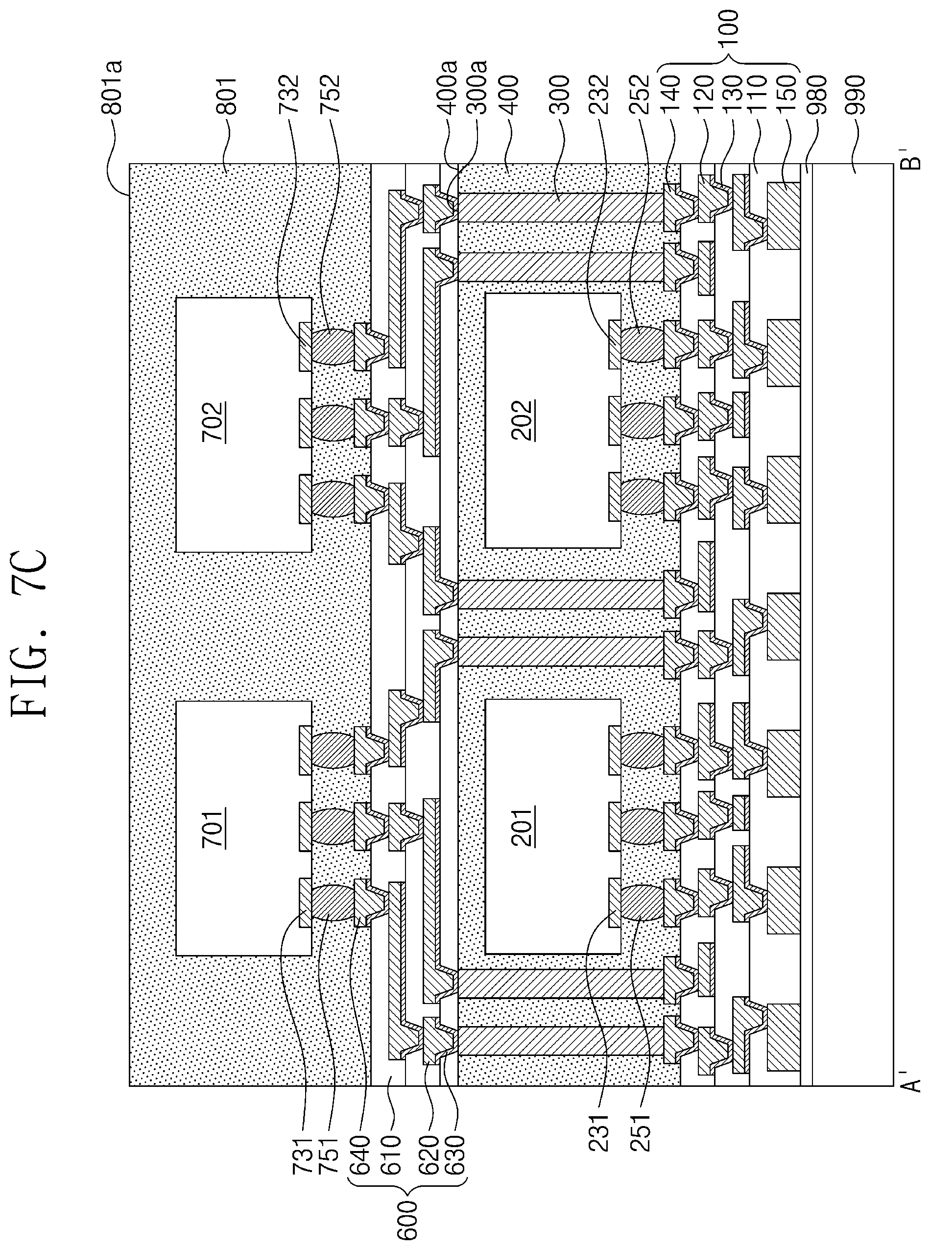 Patent US12327824 Figure 20 – Semiconductor package including redistribution substrate