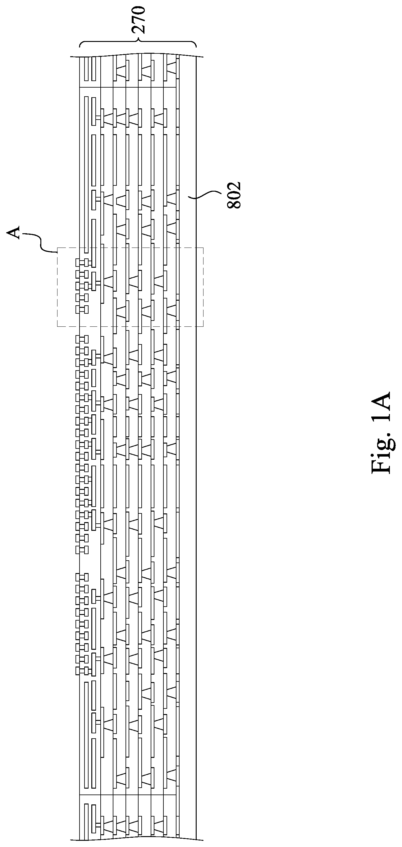Patent US12327825 Figure 1 – Package structure and method of forming thereof