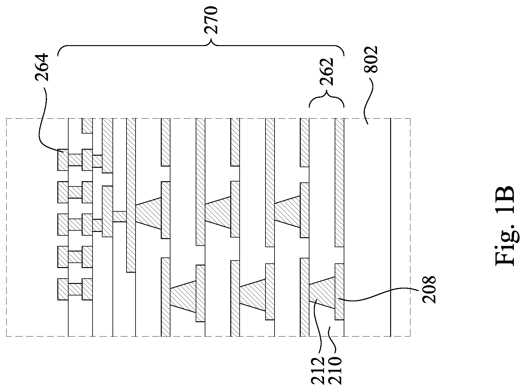 Patent US12327825 Figure 2 – Package structure and method of forming thereof