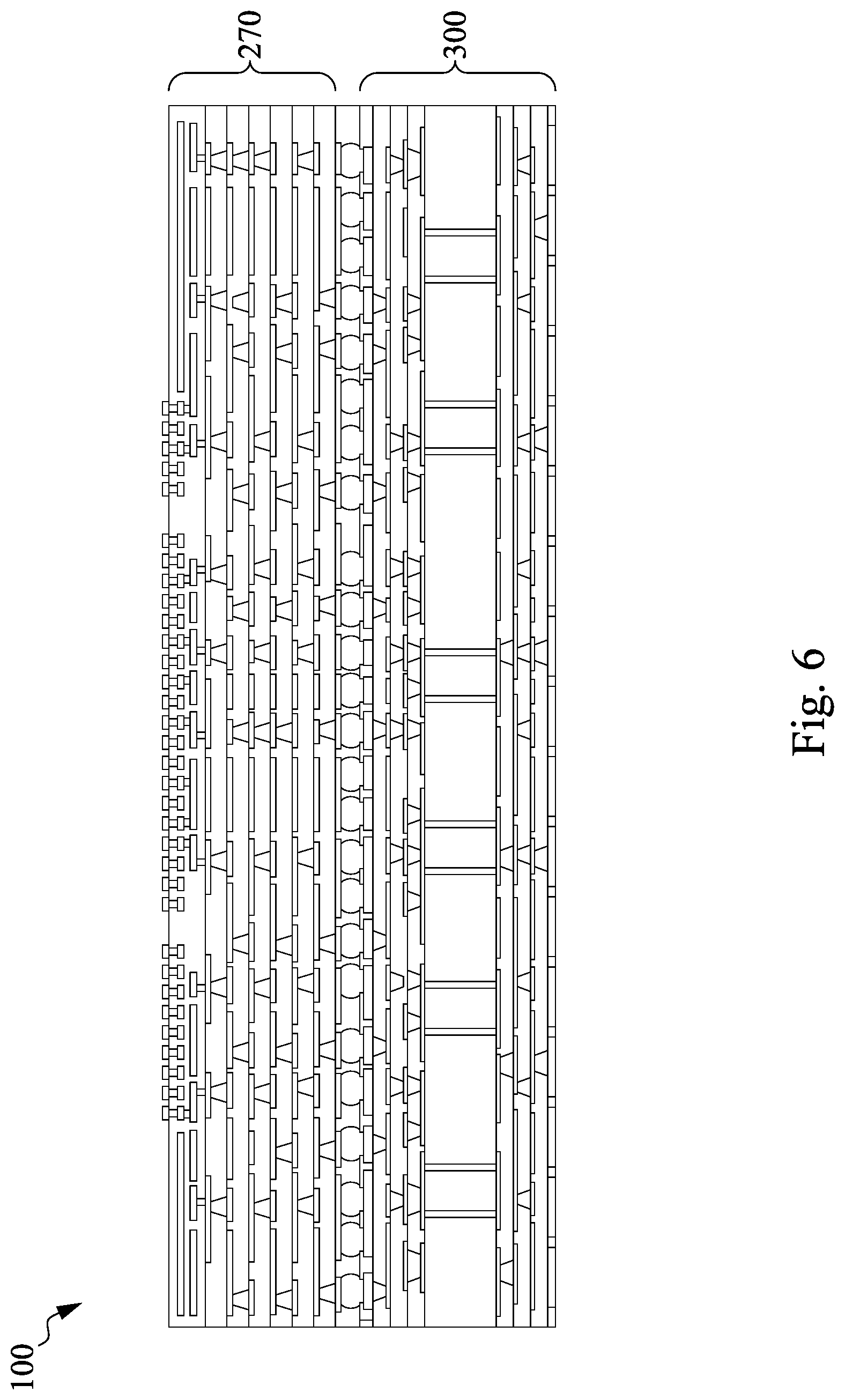 Patent US12327825 Figure 7 – Package structure and method of forming thereof