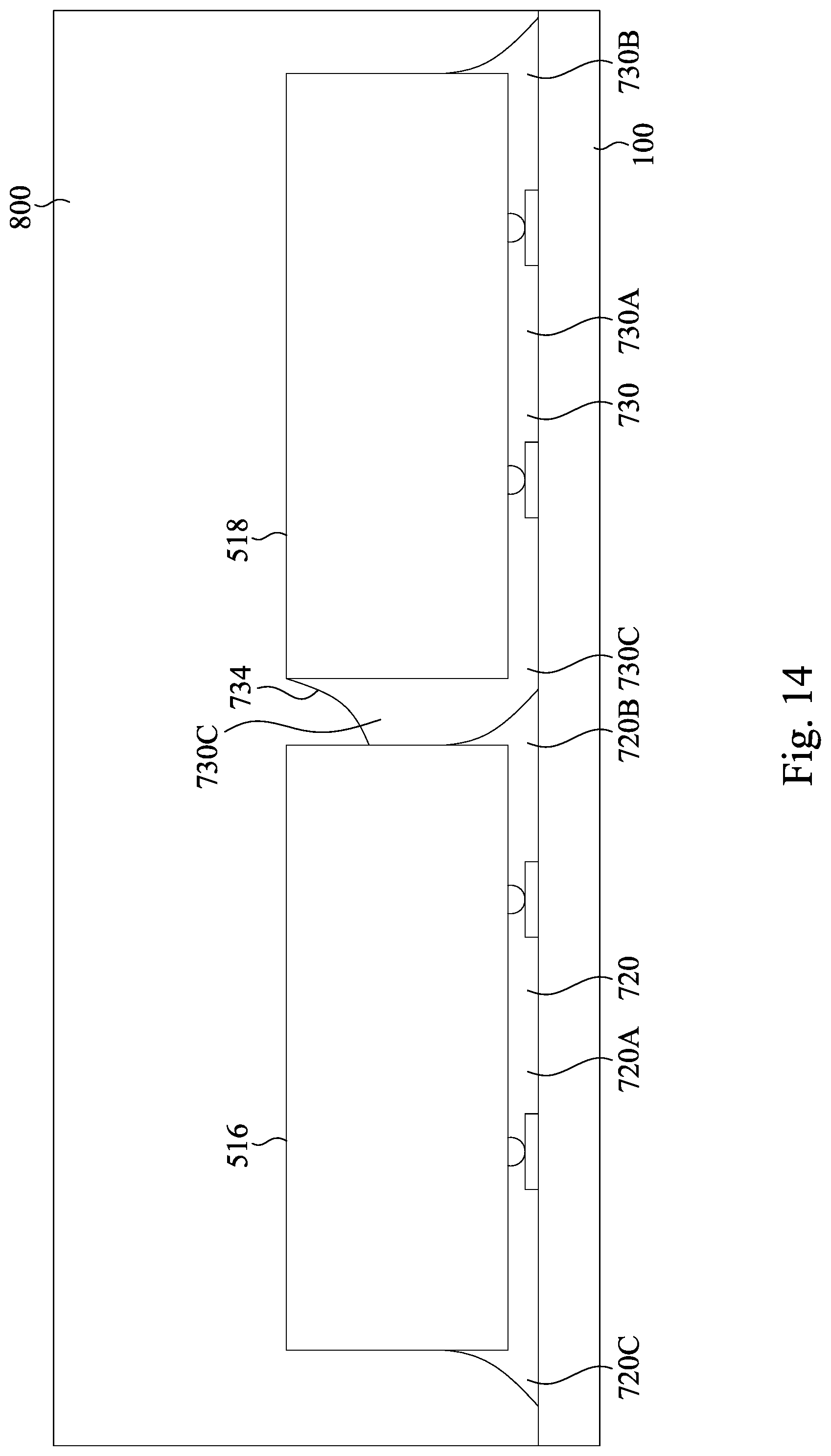 Patent US12327825 Figure 19 – Package structure and method of forming thereof