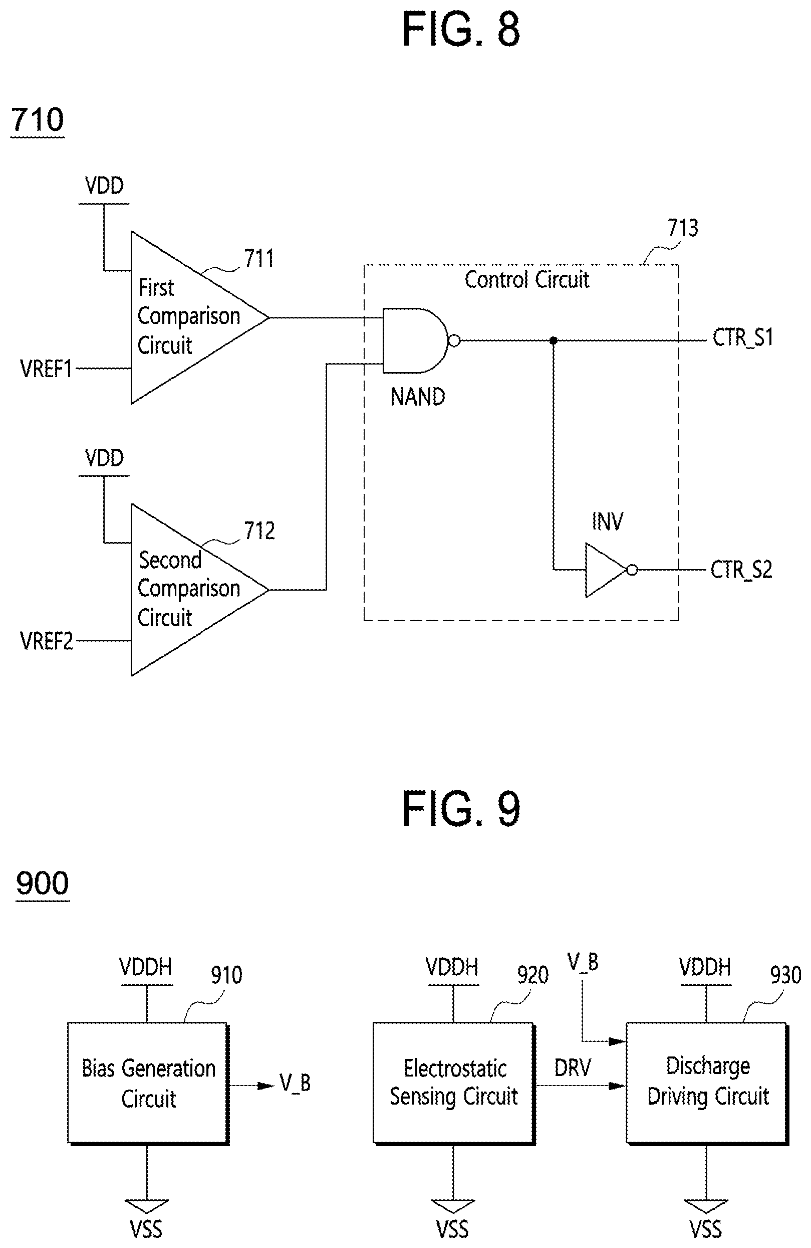 Patent US12327828 Figure 6 – Electrostatic discharge circuit and electrostatic discharge control system
