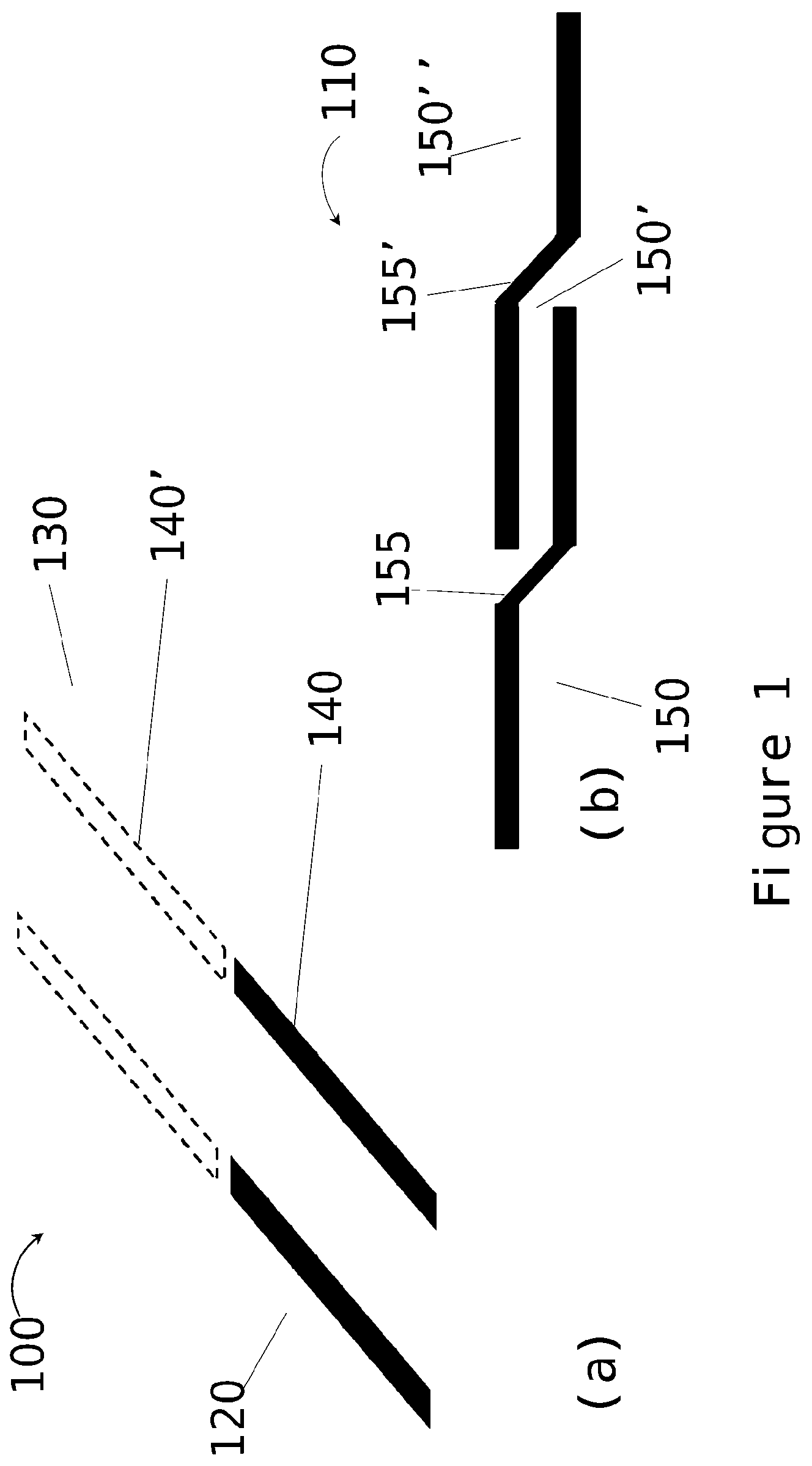 Patent US12327830 Figure 1 – Structured connector for interconnecting device components