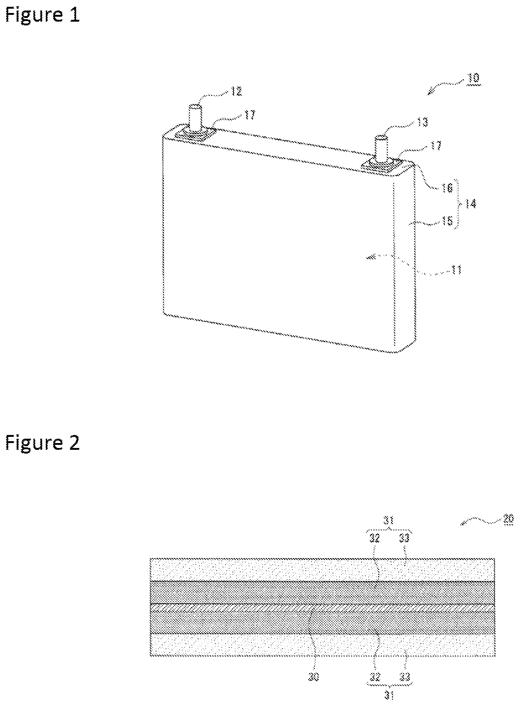 Patent US12327839 Figure 1 – Prismatic non-aqueous electrolyte secondary battery