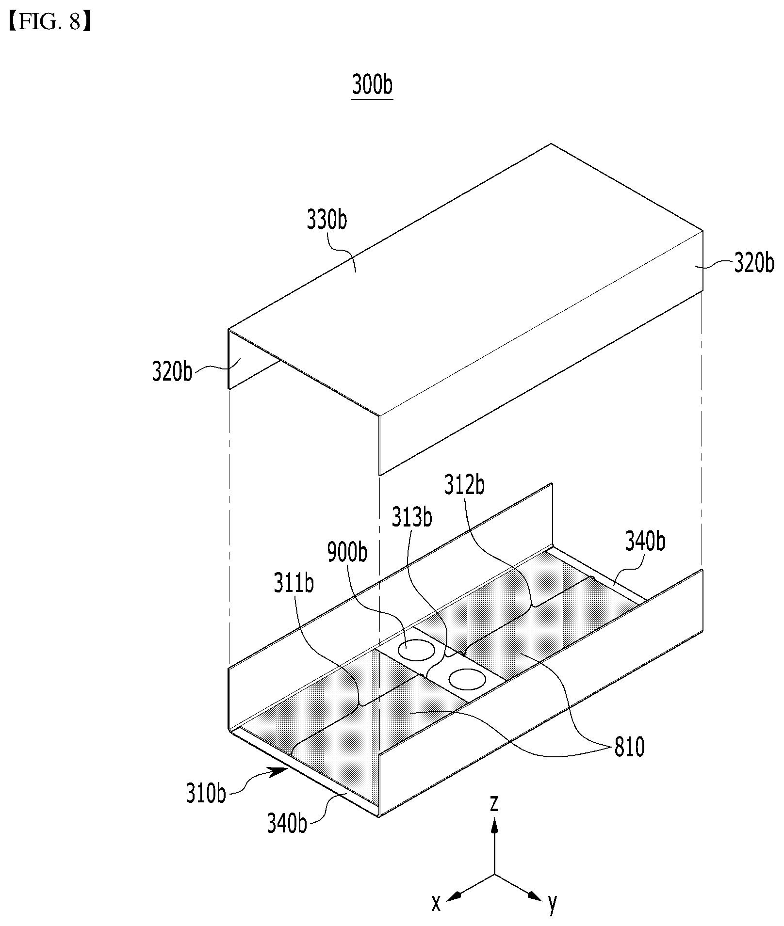 Patent US12327850 Figure 7 – Battery module and battery pack including the same